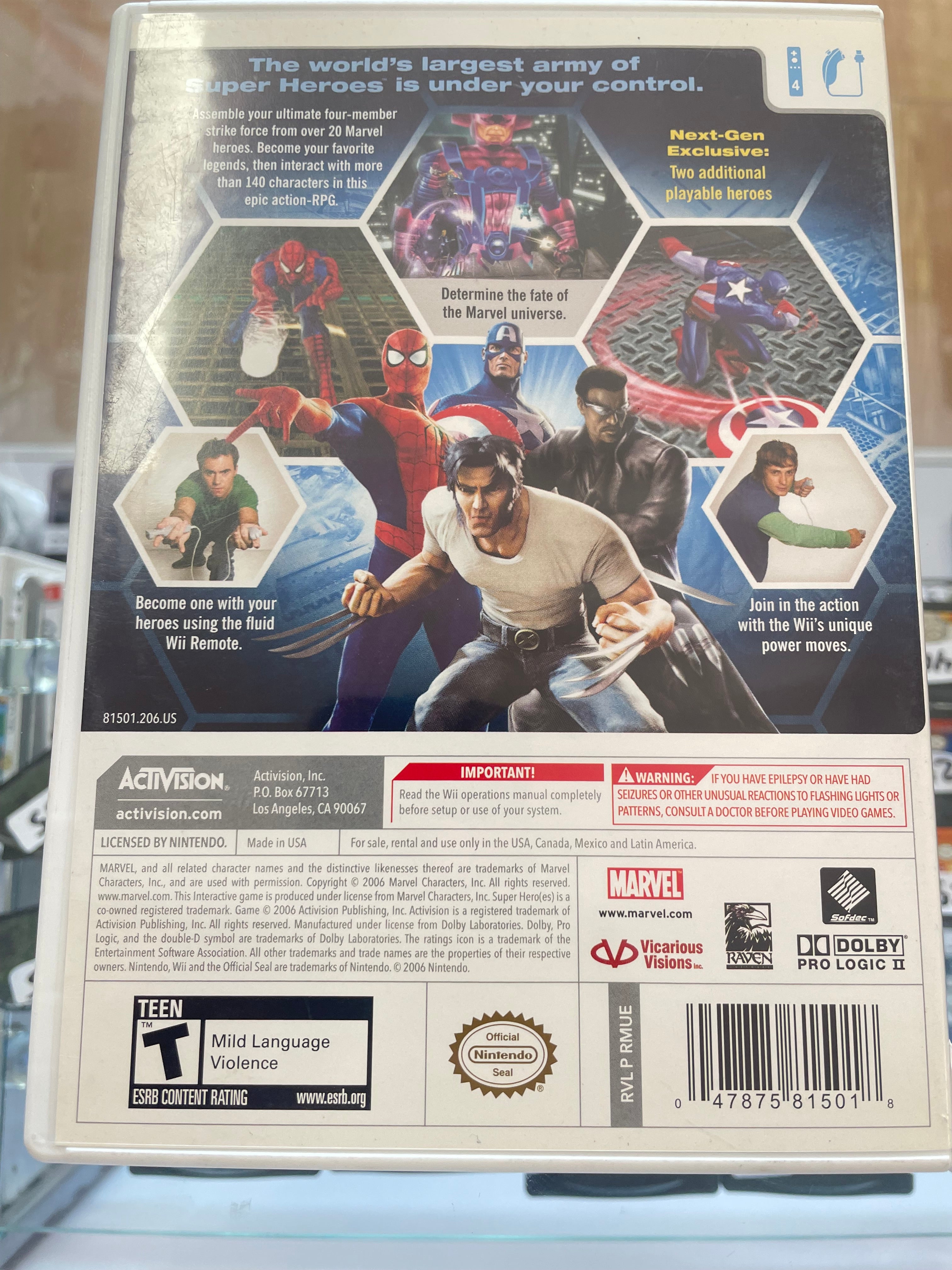 Marvel Ultimate Alliance