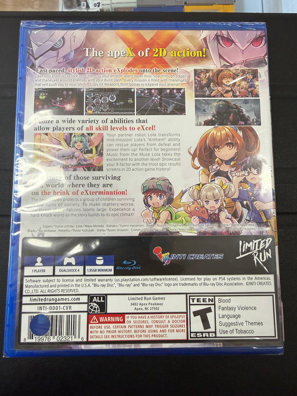 Gunvolt Chronicles Luminous Avenger IX