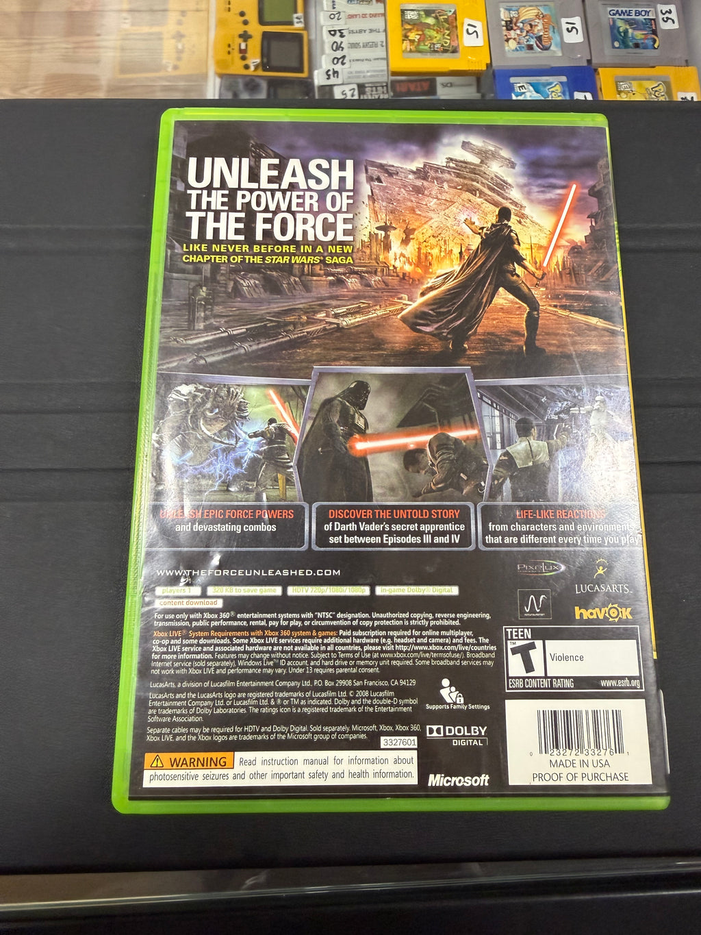 Star Wars: The Force Unleashed