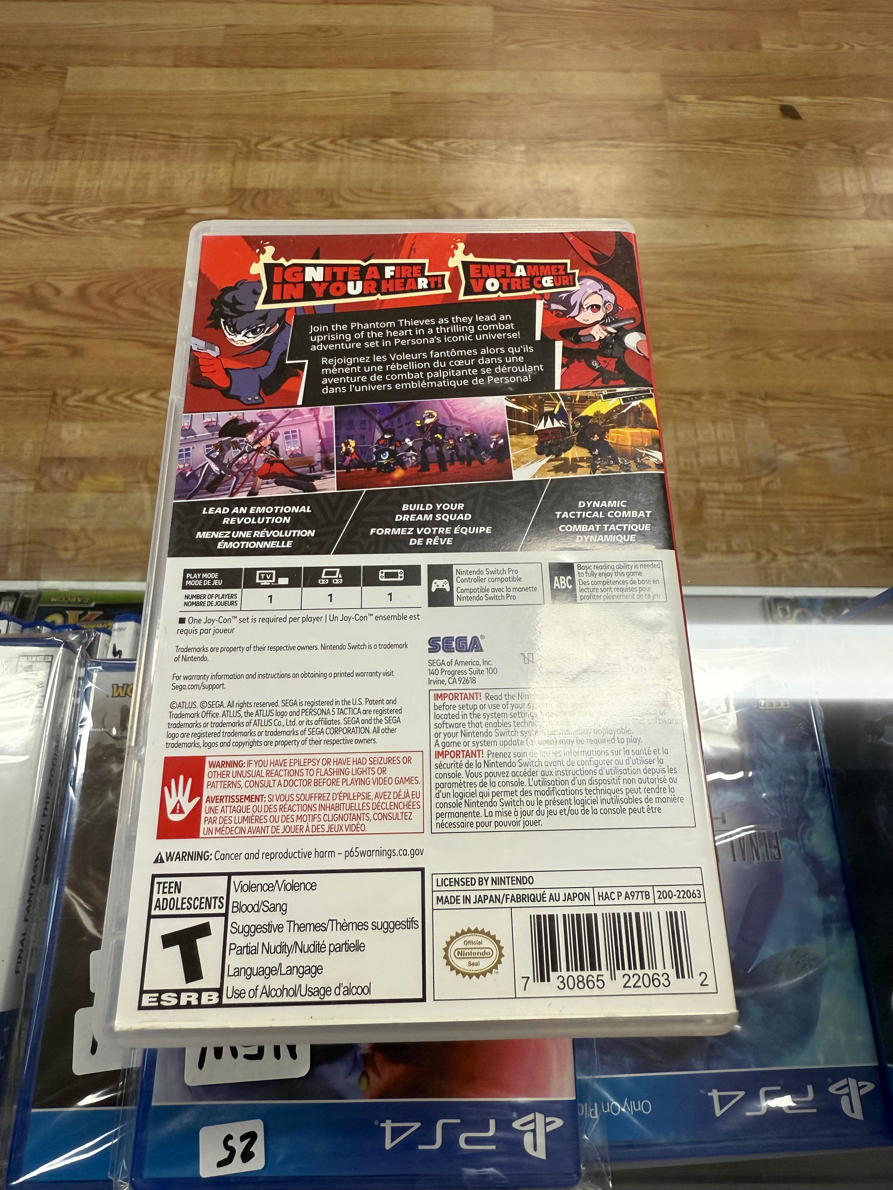 Persona 5 Tactica