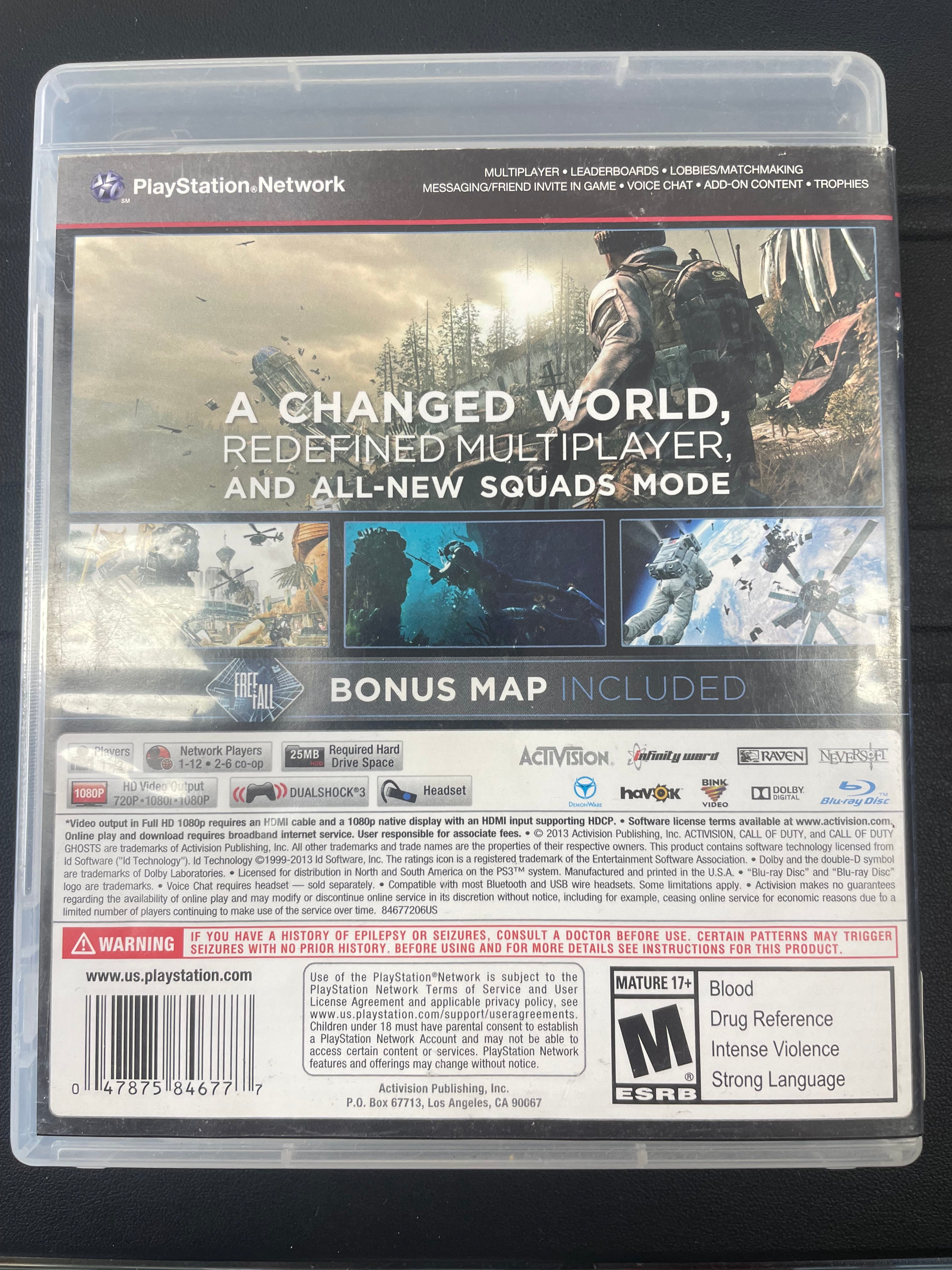 Call of duty Ghosts