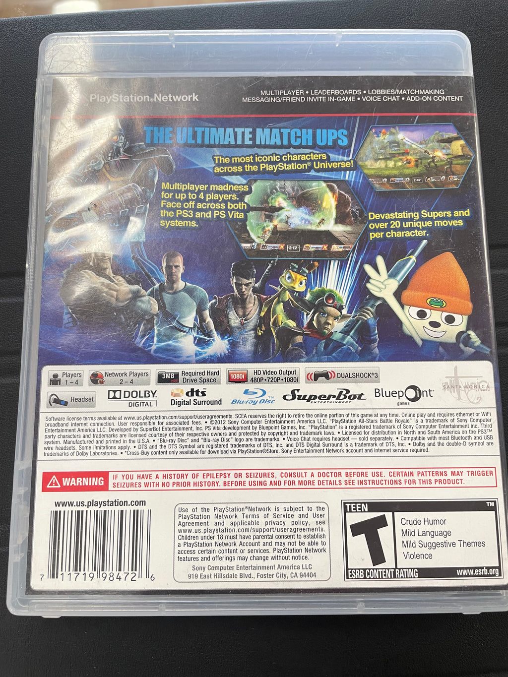 PlayStation All Star Battle Royale