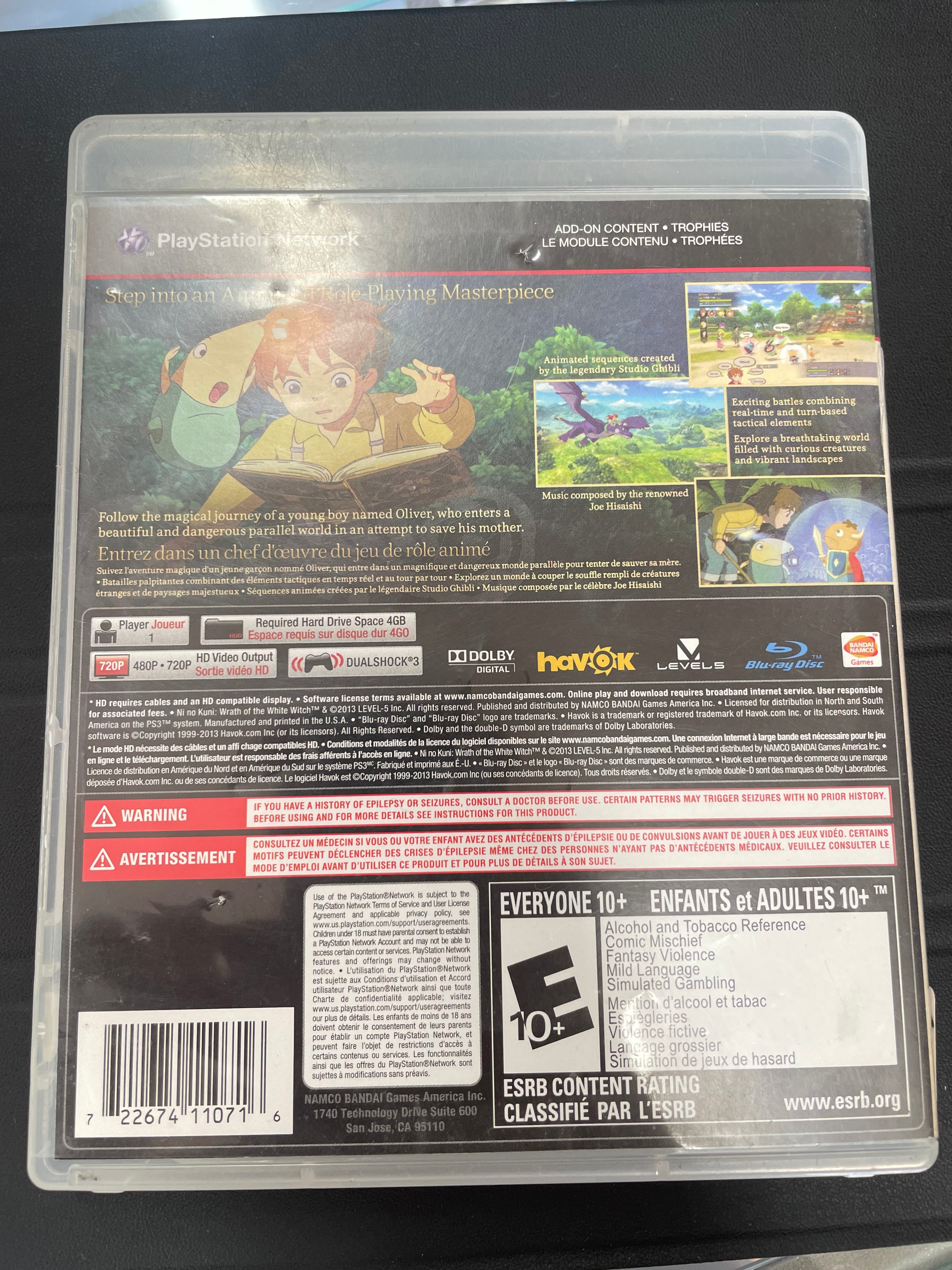Ni No Kuni Wrath of the White Witch