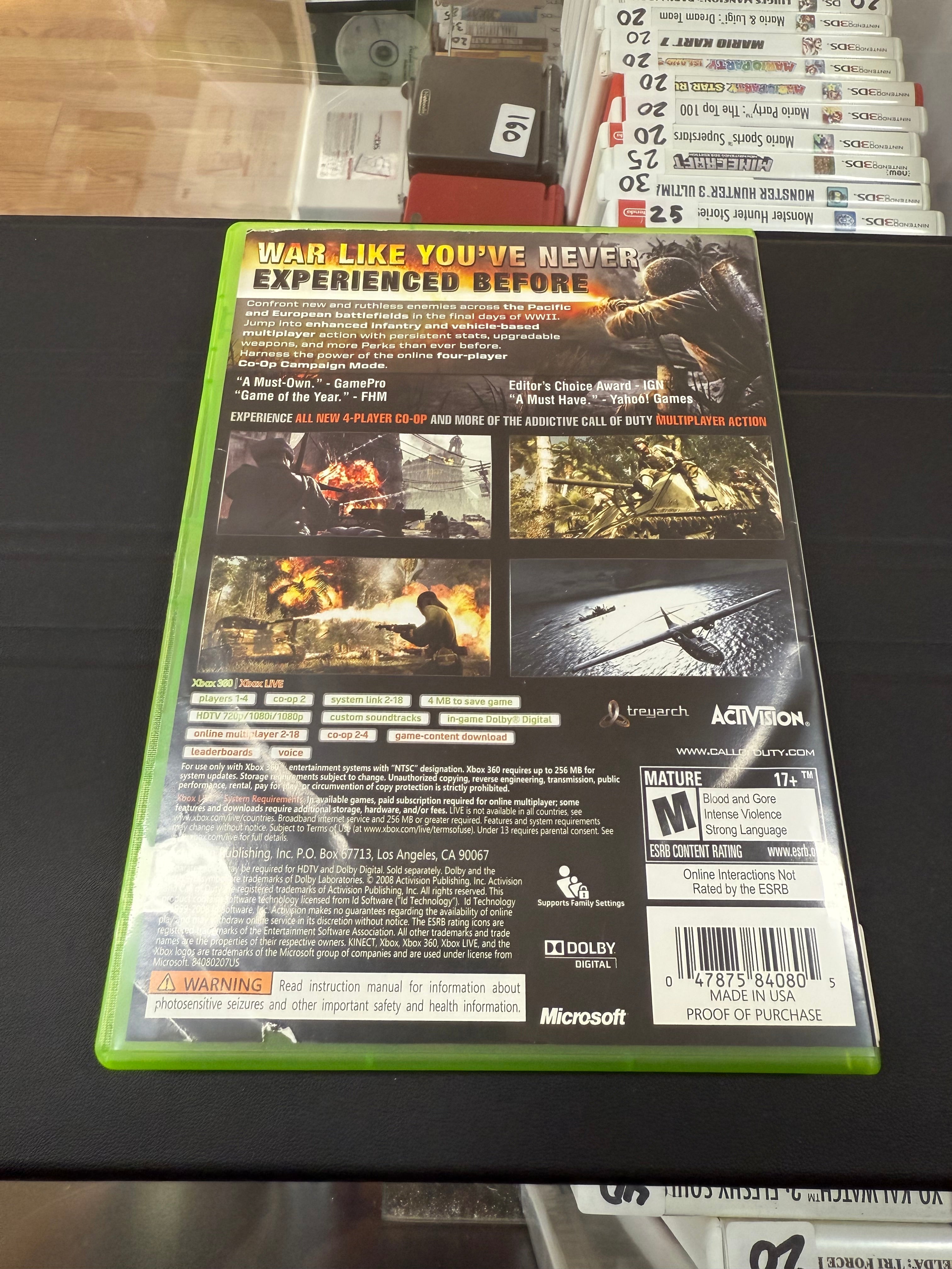 Call Of Duty World At War [Platinum Hits]