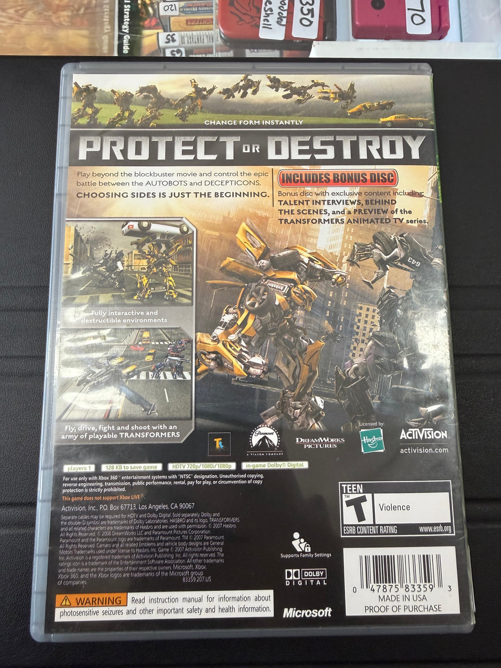 Transformers The Game