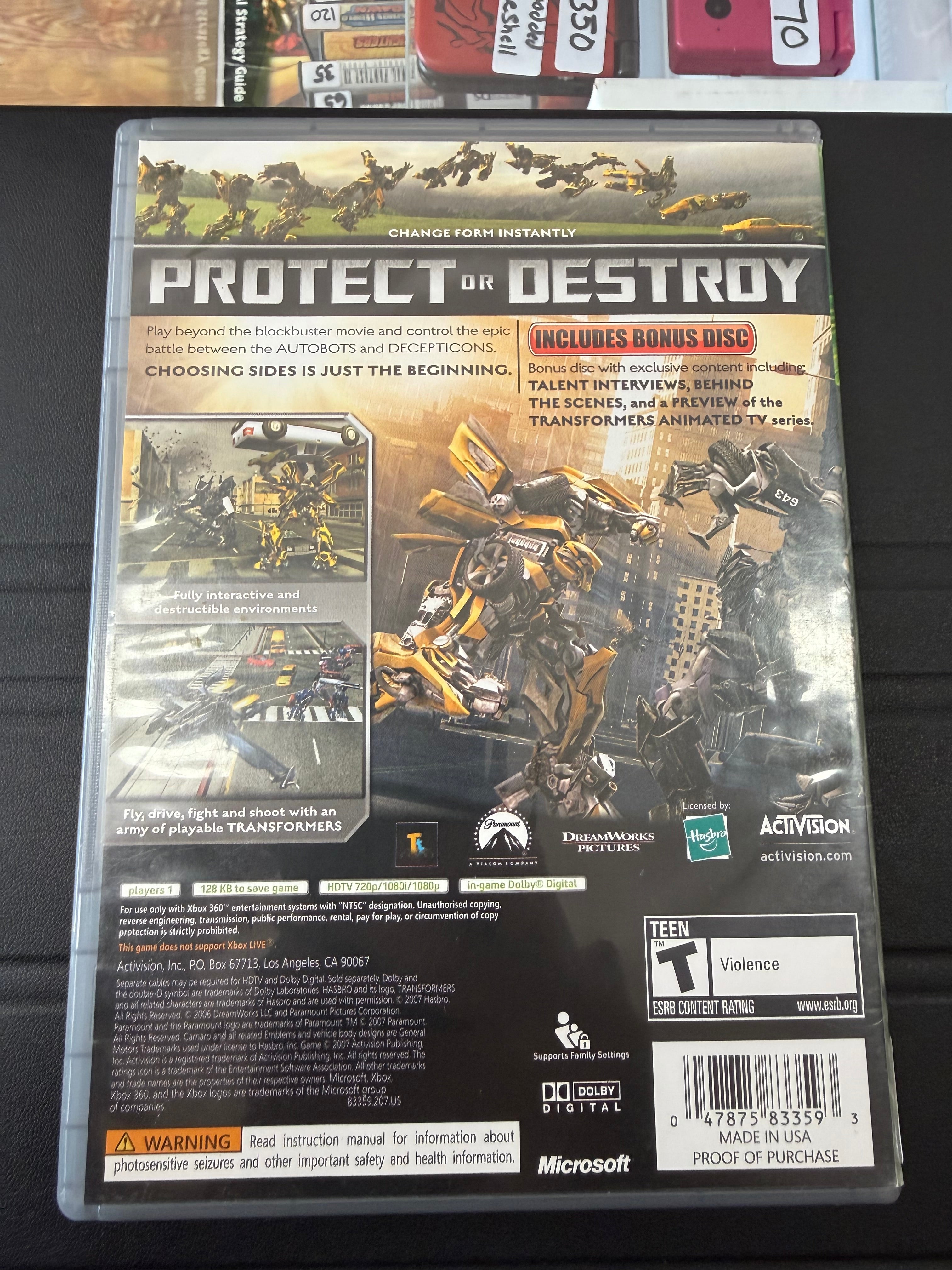 Transformers The Game