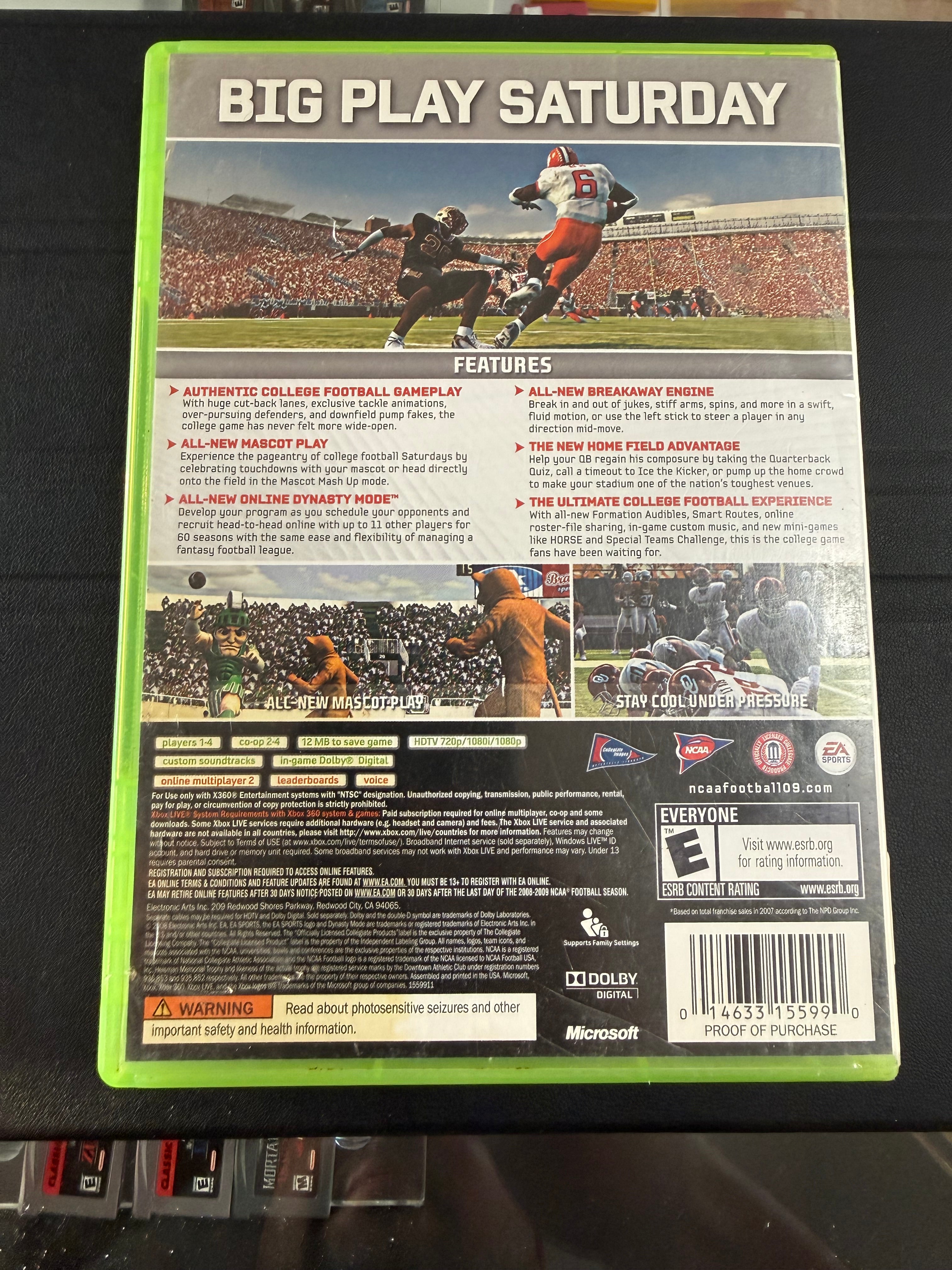NCAA Football 09