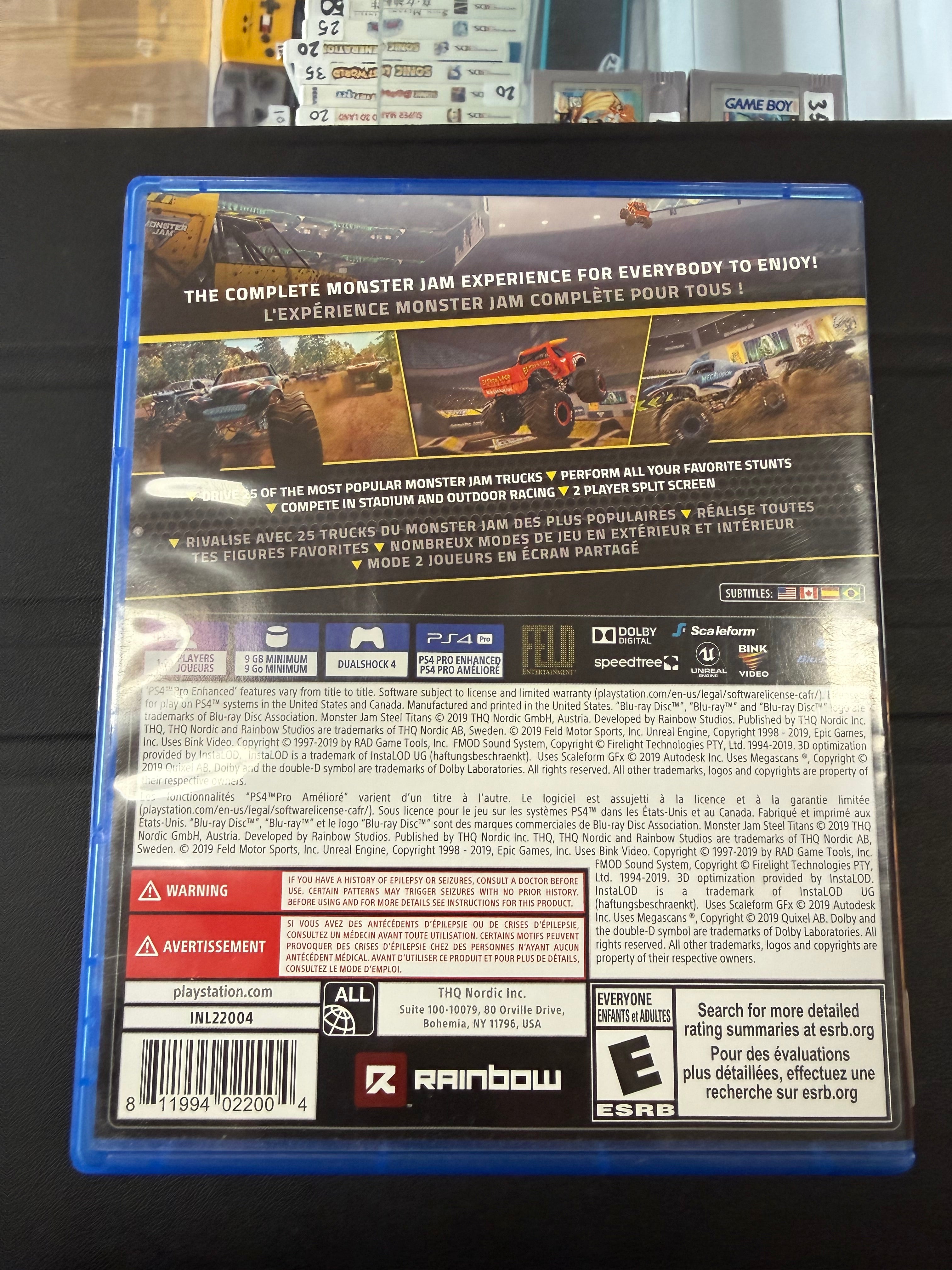 Monster Jam Steel Titans