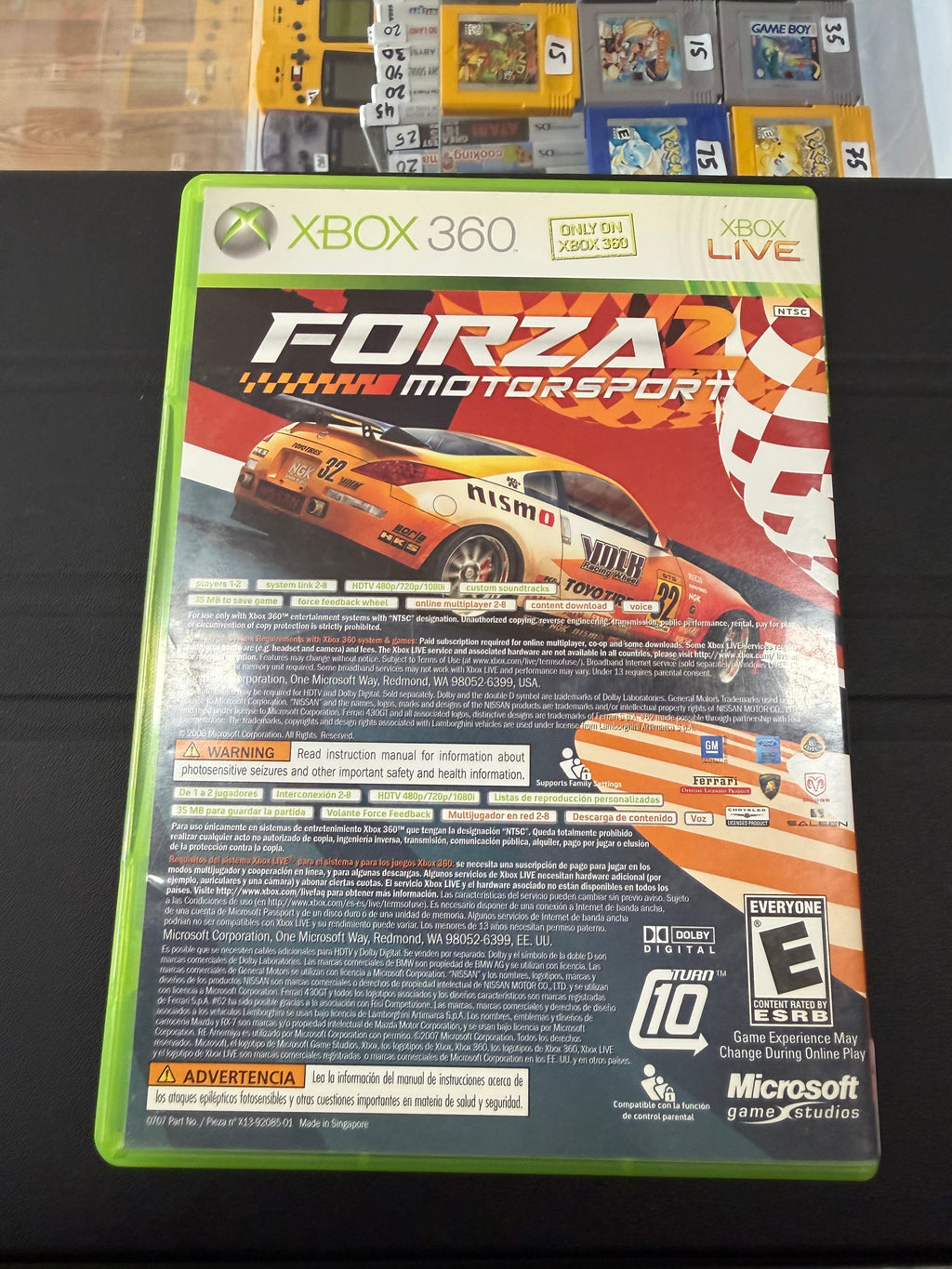 Marvel Ultimate Alliance/Forza 2 Motorsport