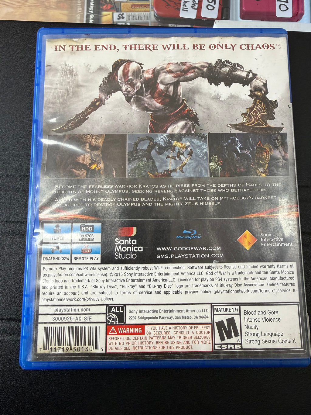 God Of War III Remastered