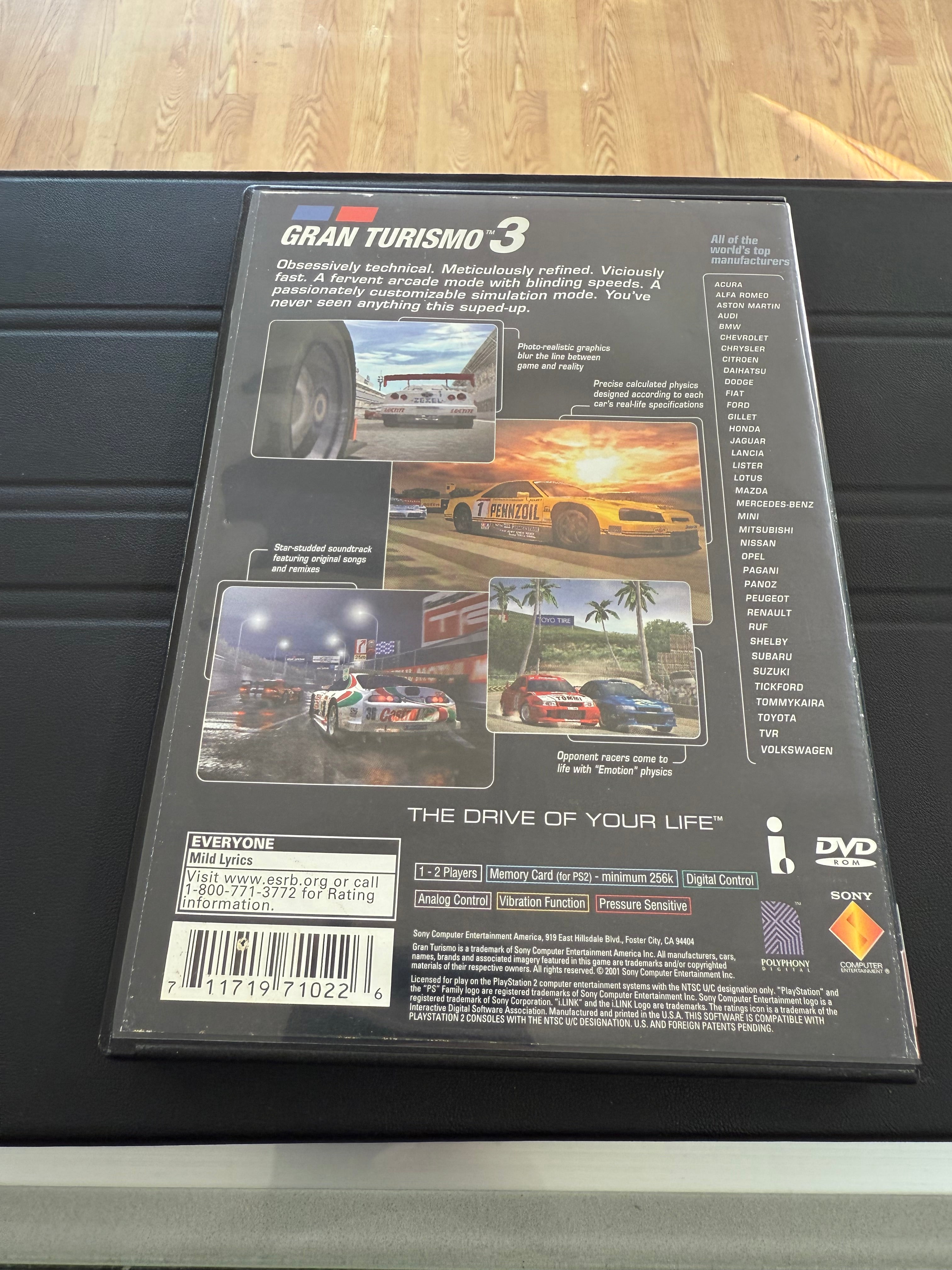 Gran Turismo 3 [Greatest Hits]