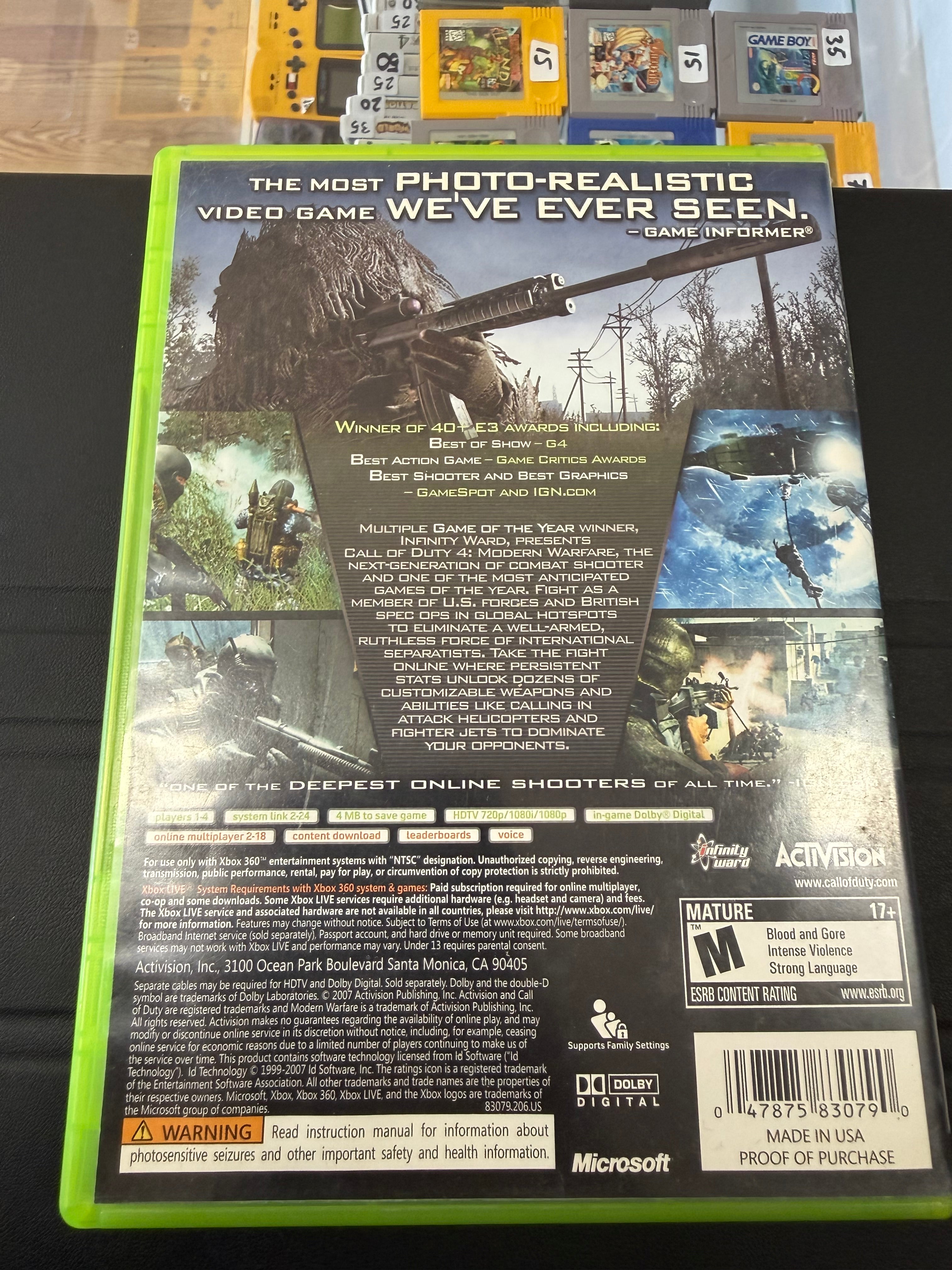 Call Of Duty 4 Modern Warfare