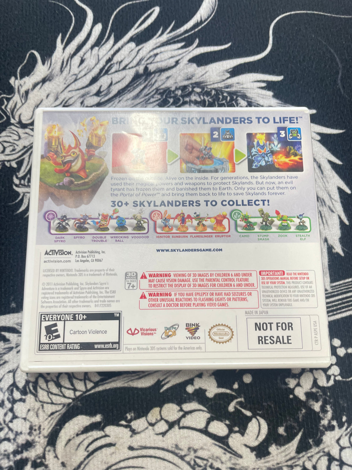 Skylanders Spyro’s Adventure