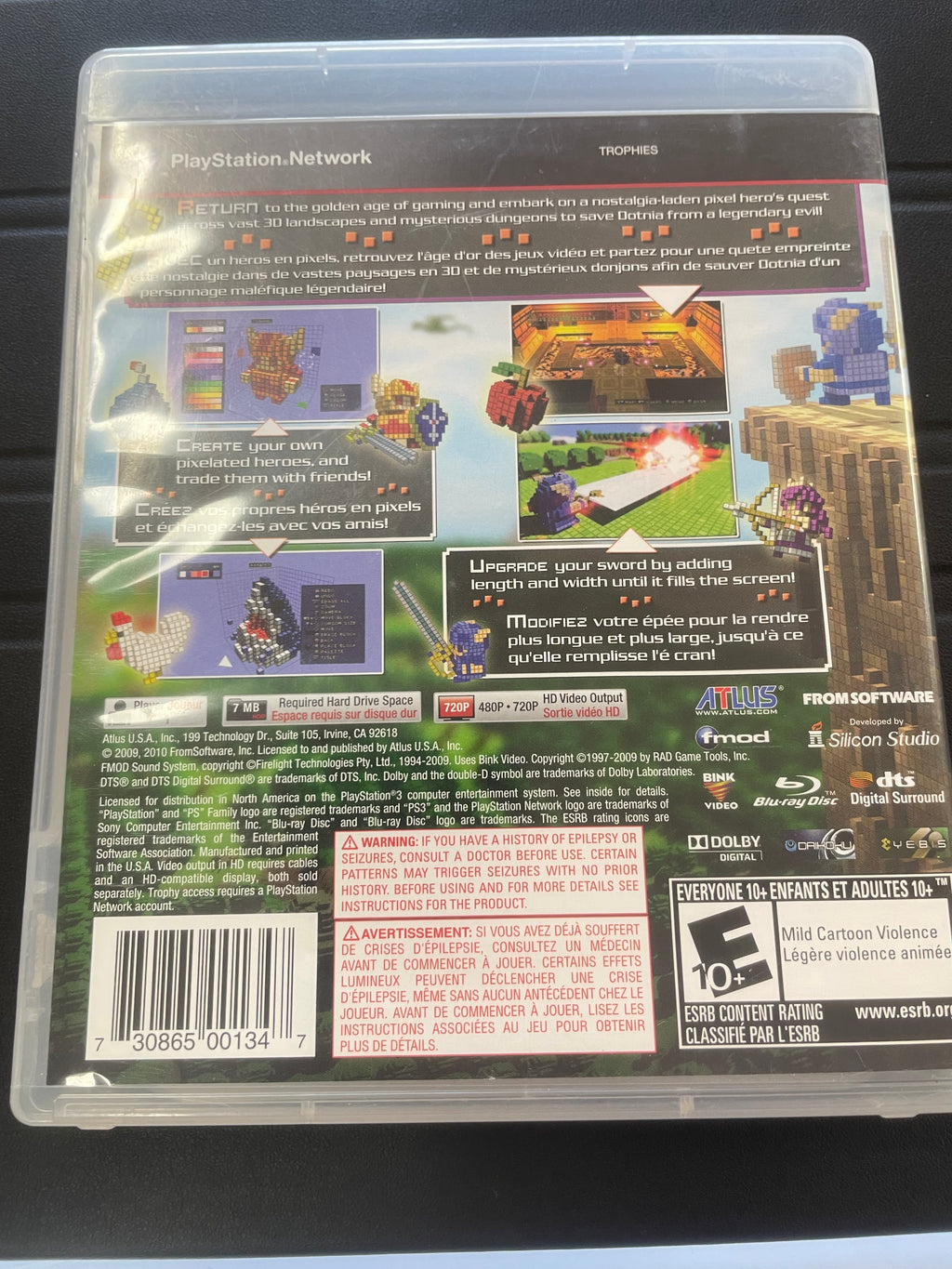 3D Dot Games Heroes