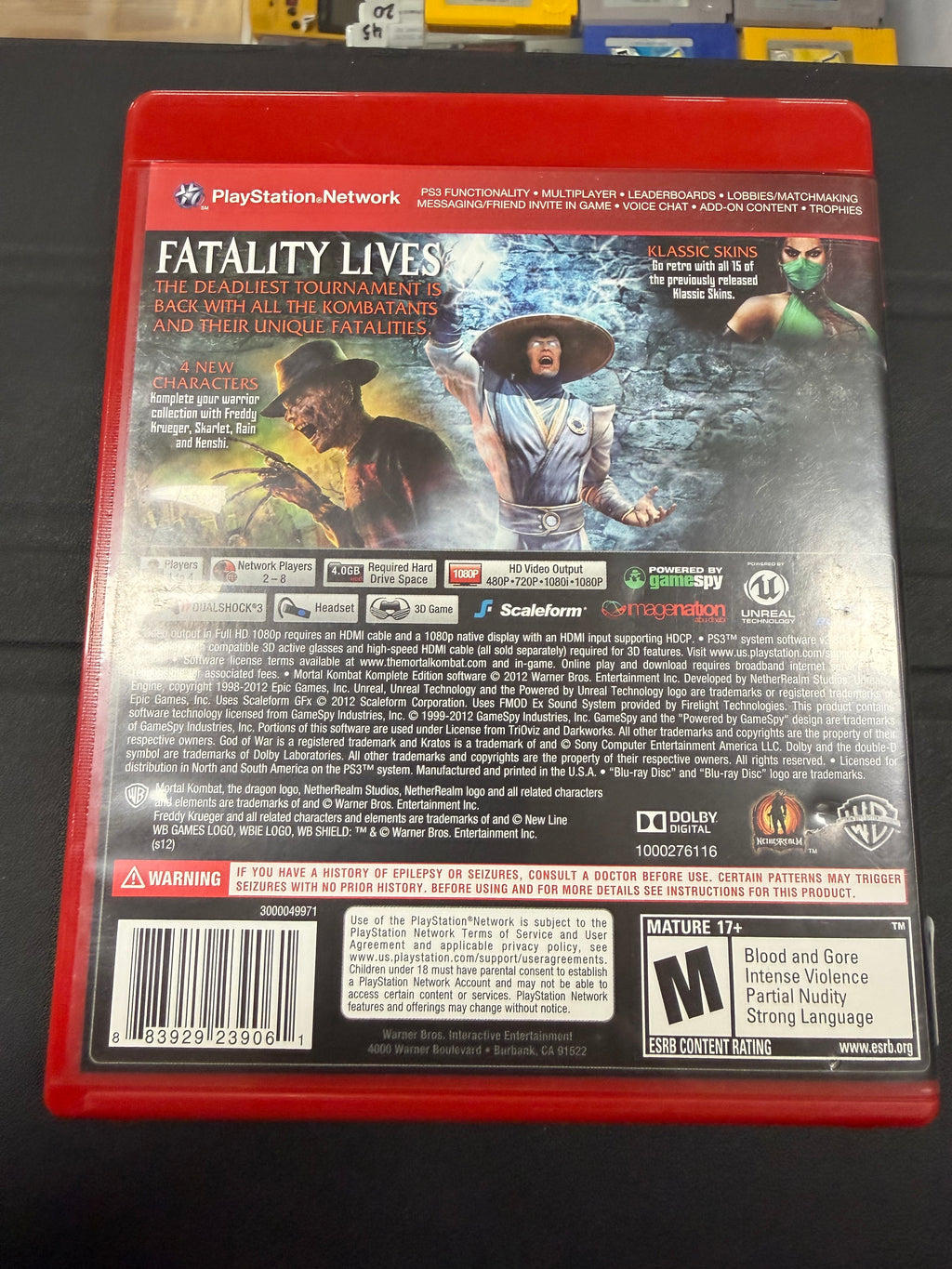 Mortal Kombat Komplete Edition [Greatest Hits]