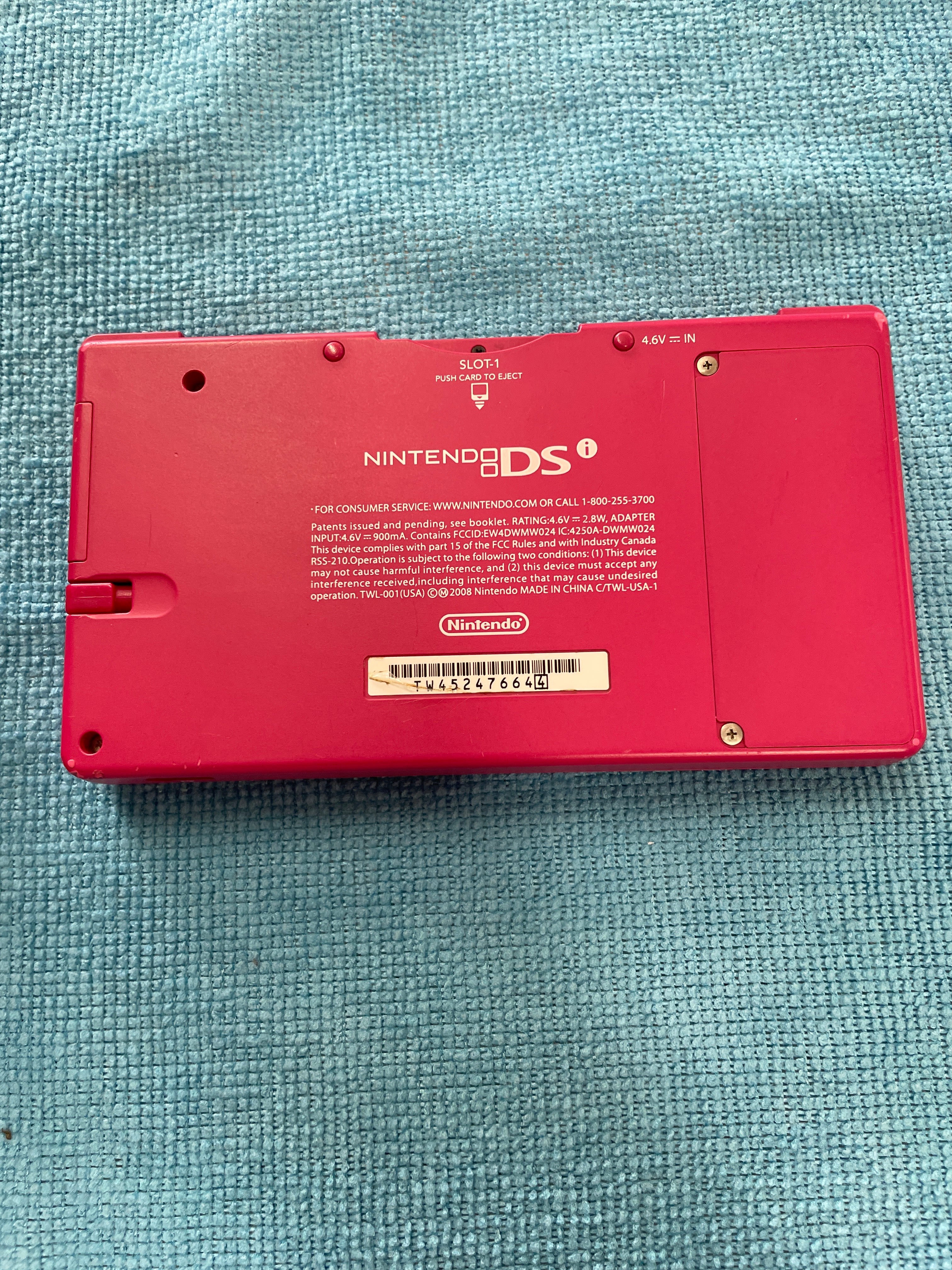Nintendo DSI Pink
