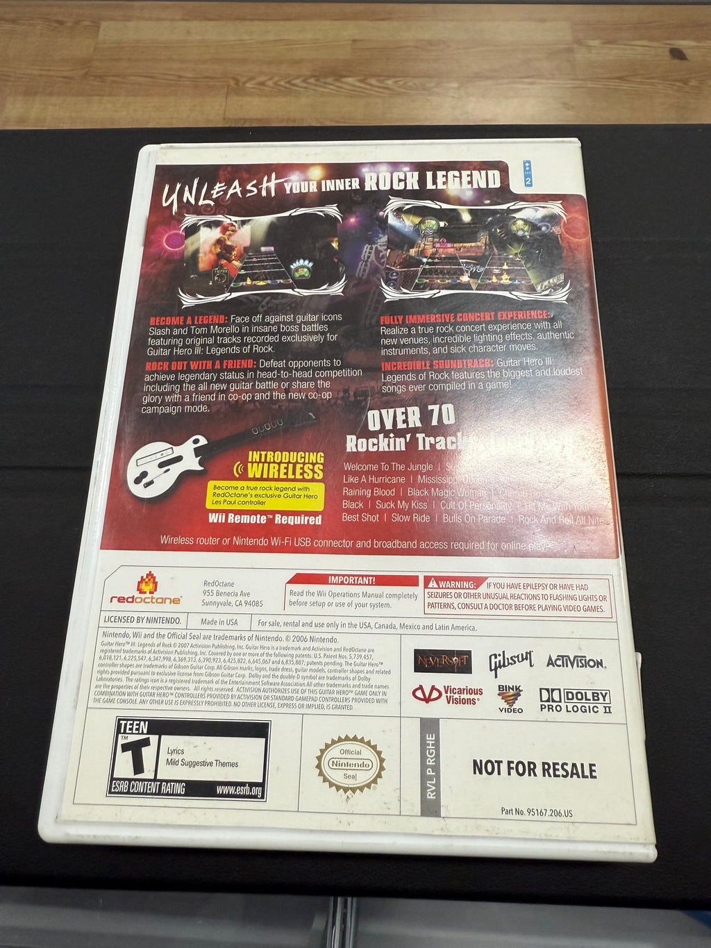 Guitar Hero III Legends Of Rock