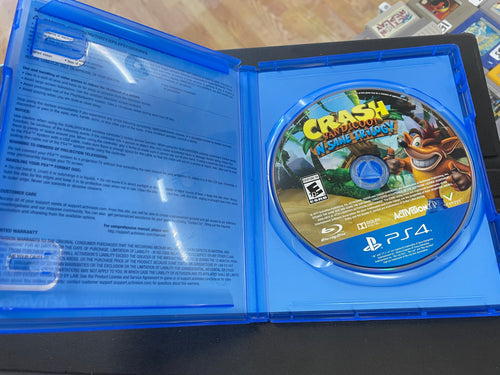 Crash bandicoot N sane Trilogy