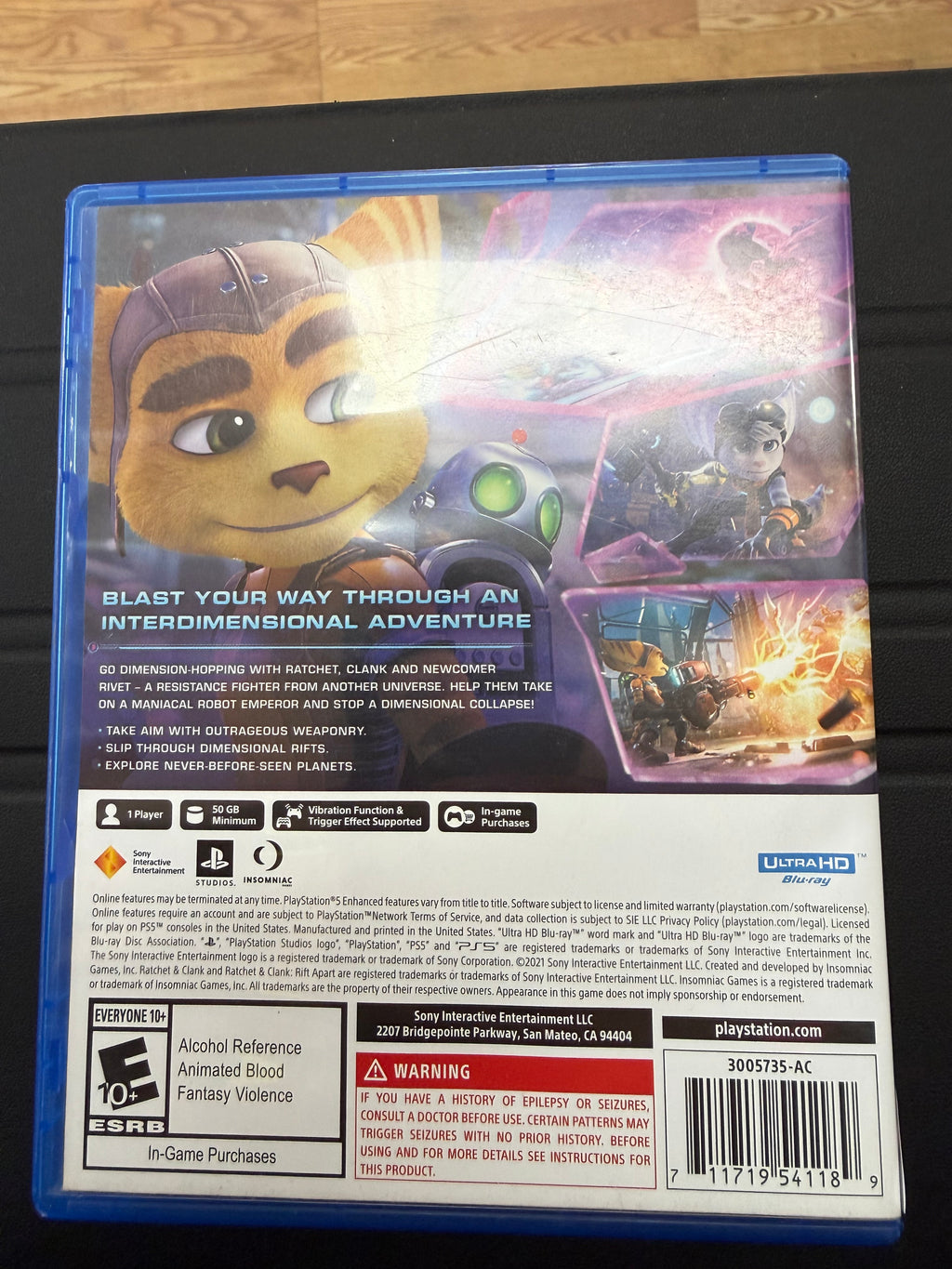 Ratchet and Clank: Rift Apart