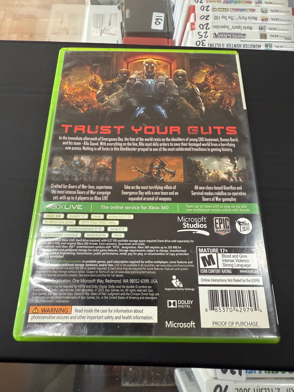 Gears Of War Judgement