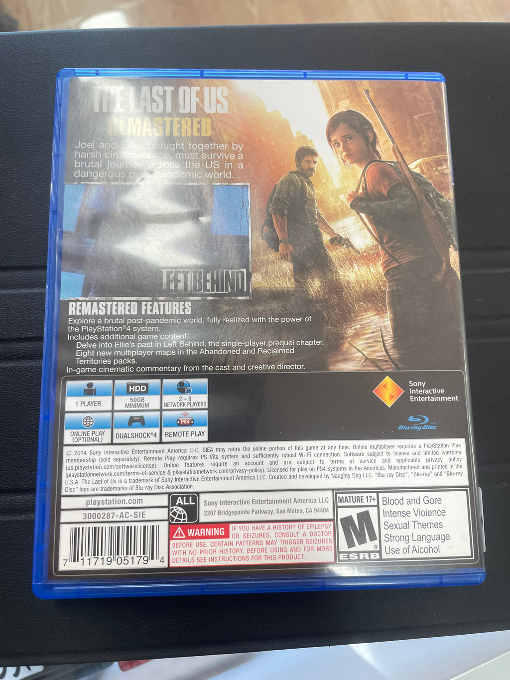 The Last of Us Remastered