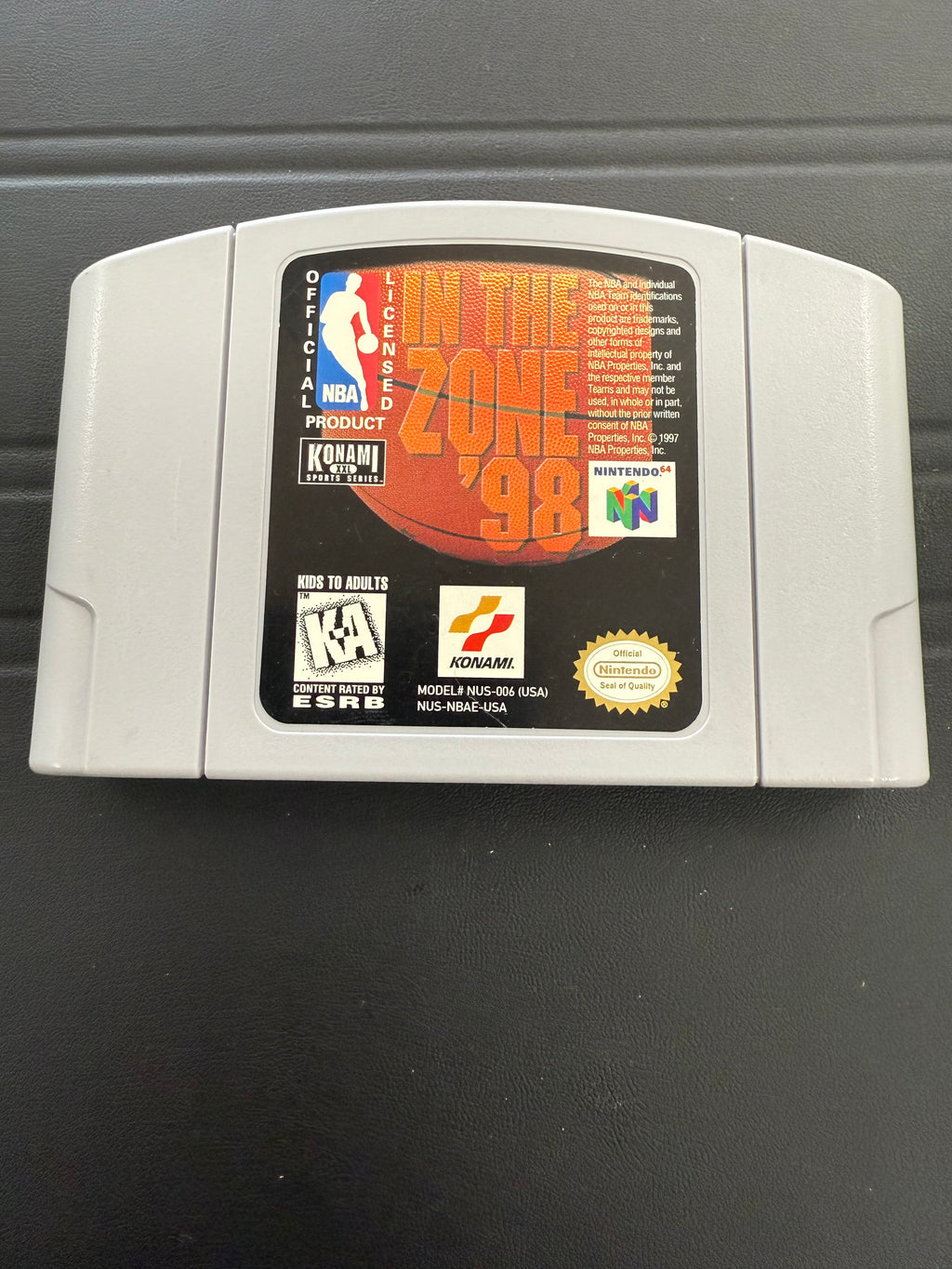 NBA In the Zone '98