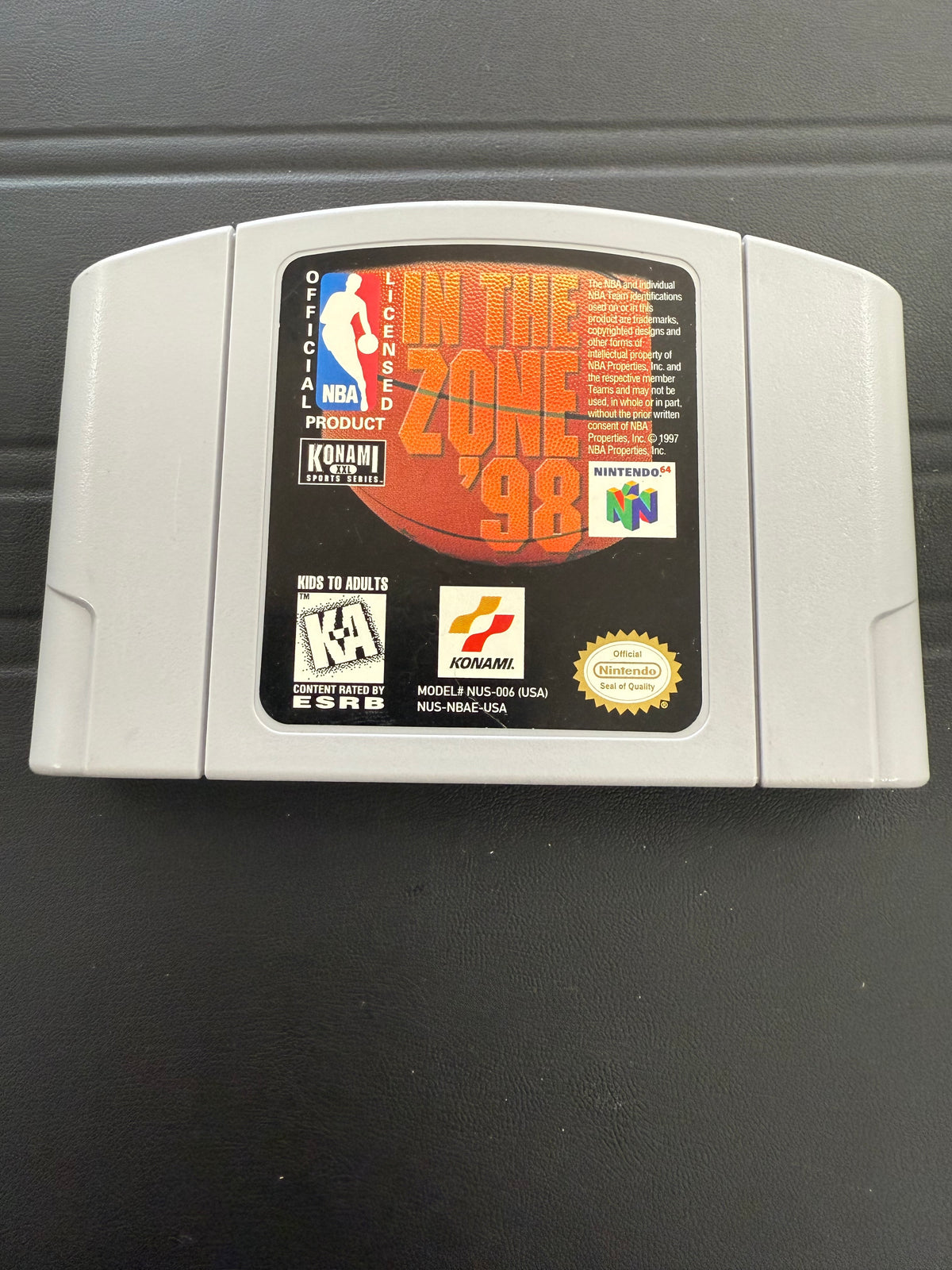 NBA In the Zone '98