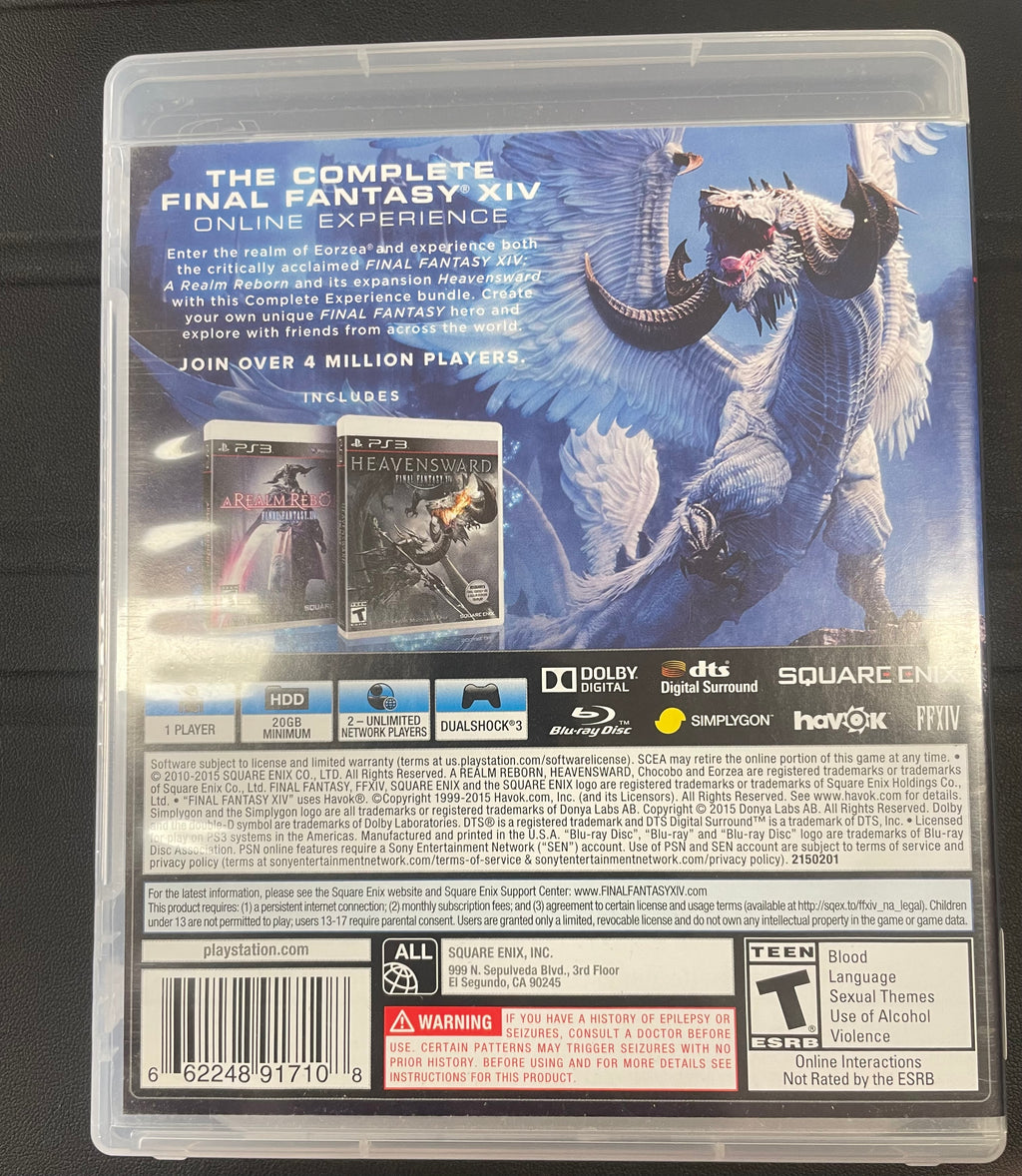 Final Fantasy XIV Online Complete Experience