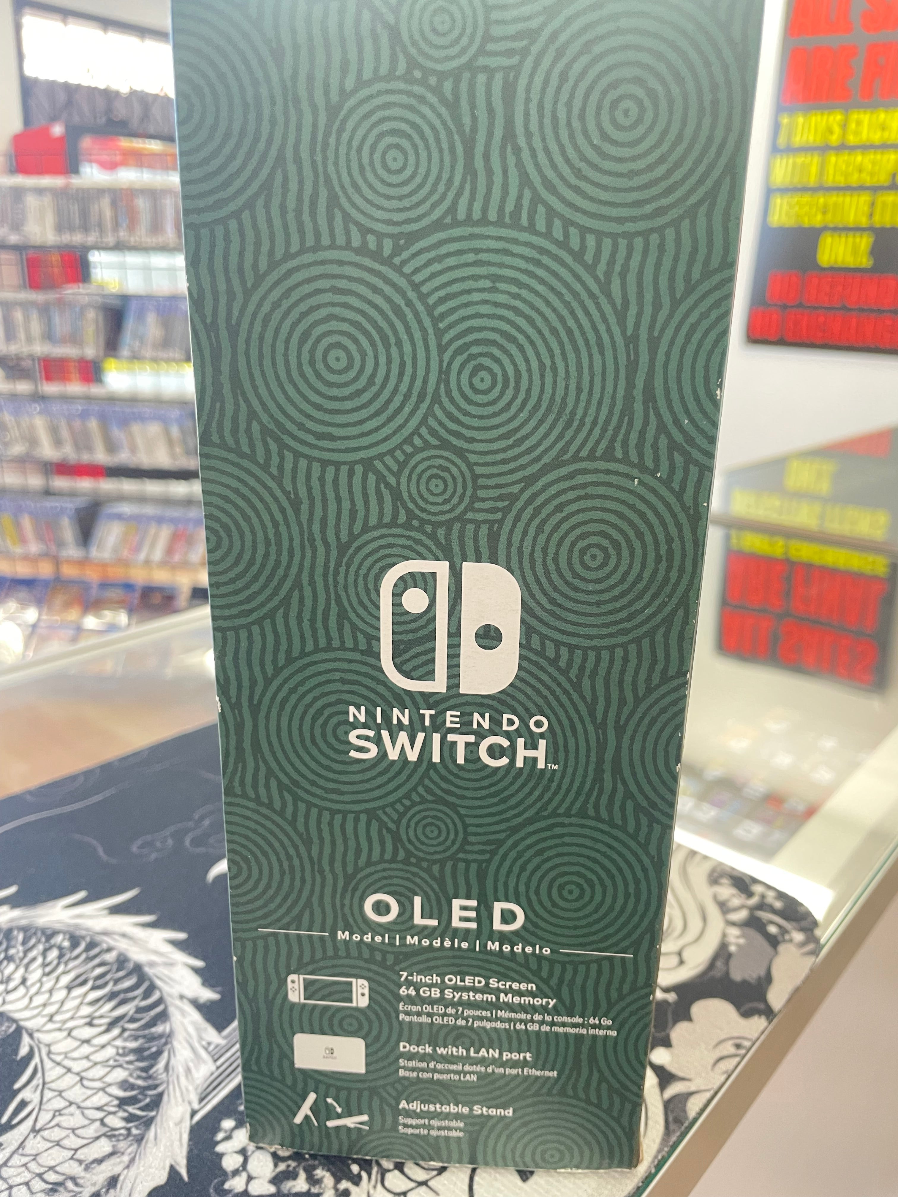 Legend of Zelda tears of the kingdom Nintendo switch oled