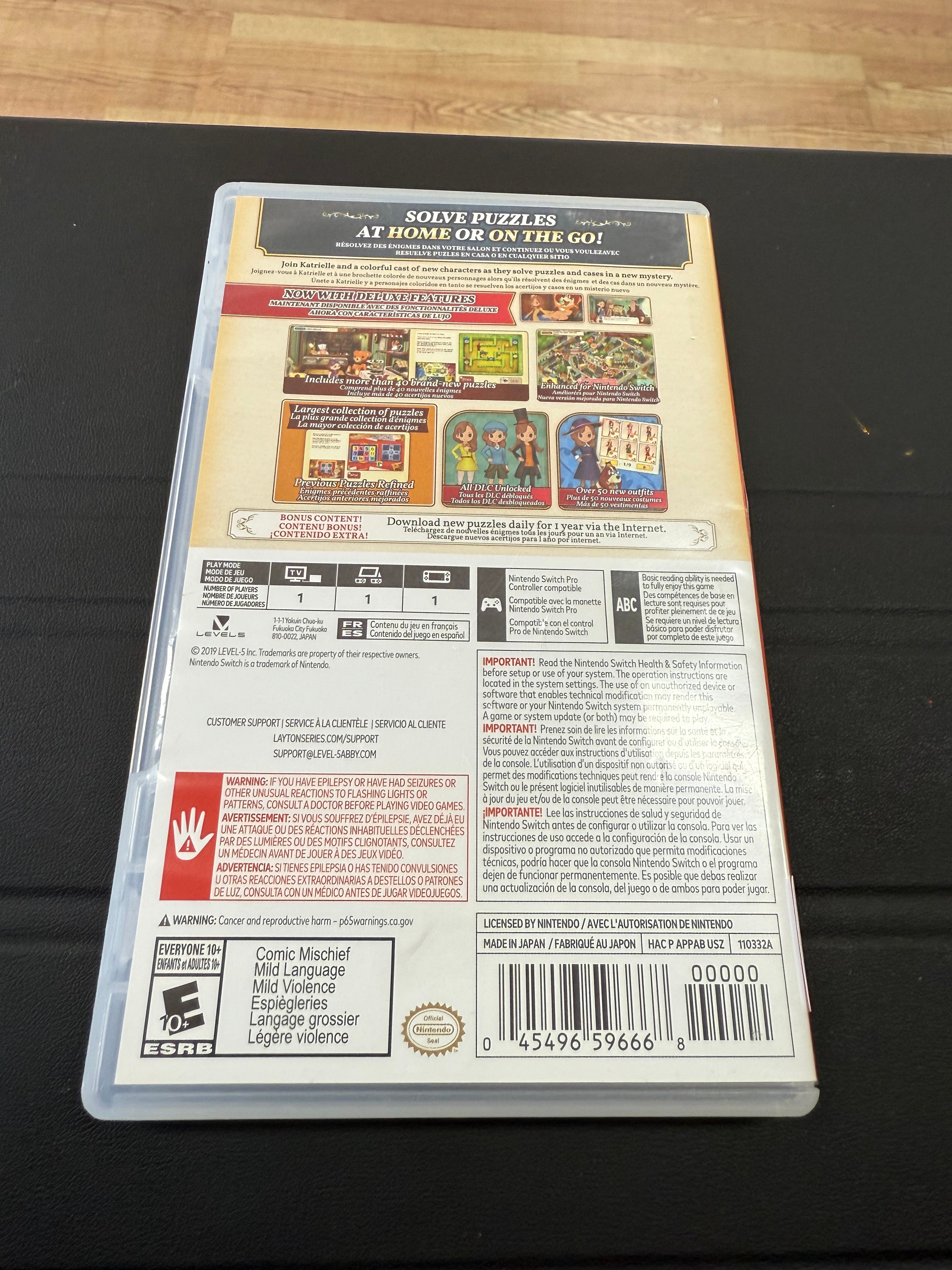 Layton's Mystery Journey: Katrielle and the Millionaires' Conspiracy