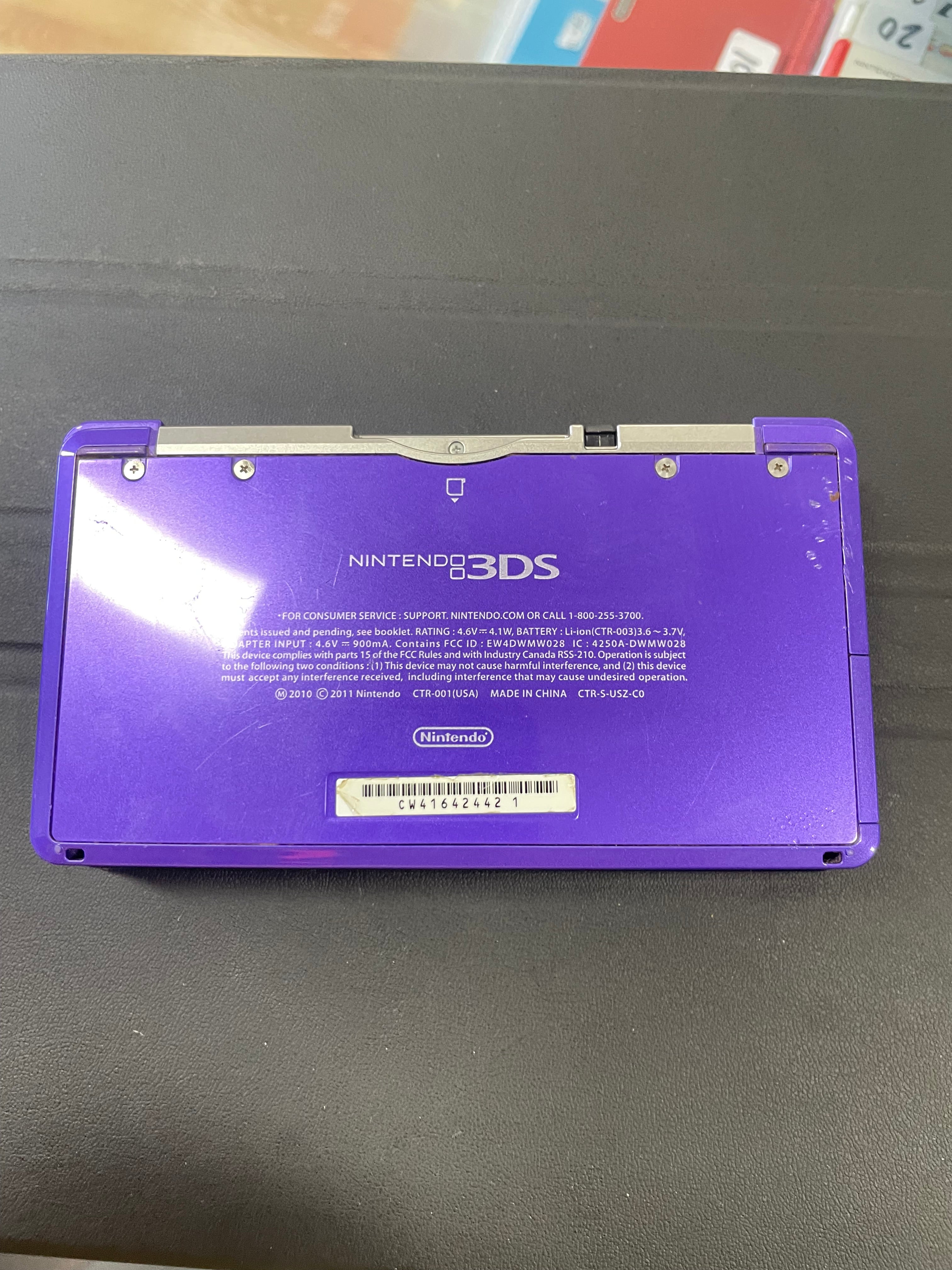 Nintendo 3DS Midnight Purple
