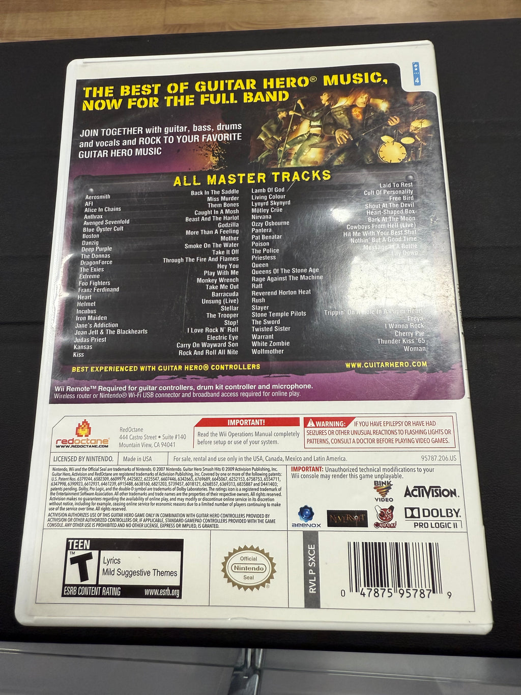 Guitar Hero Smash Hits