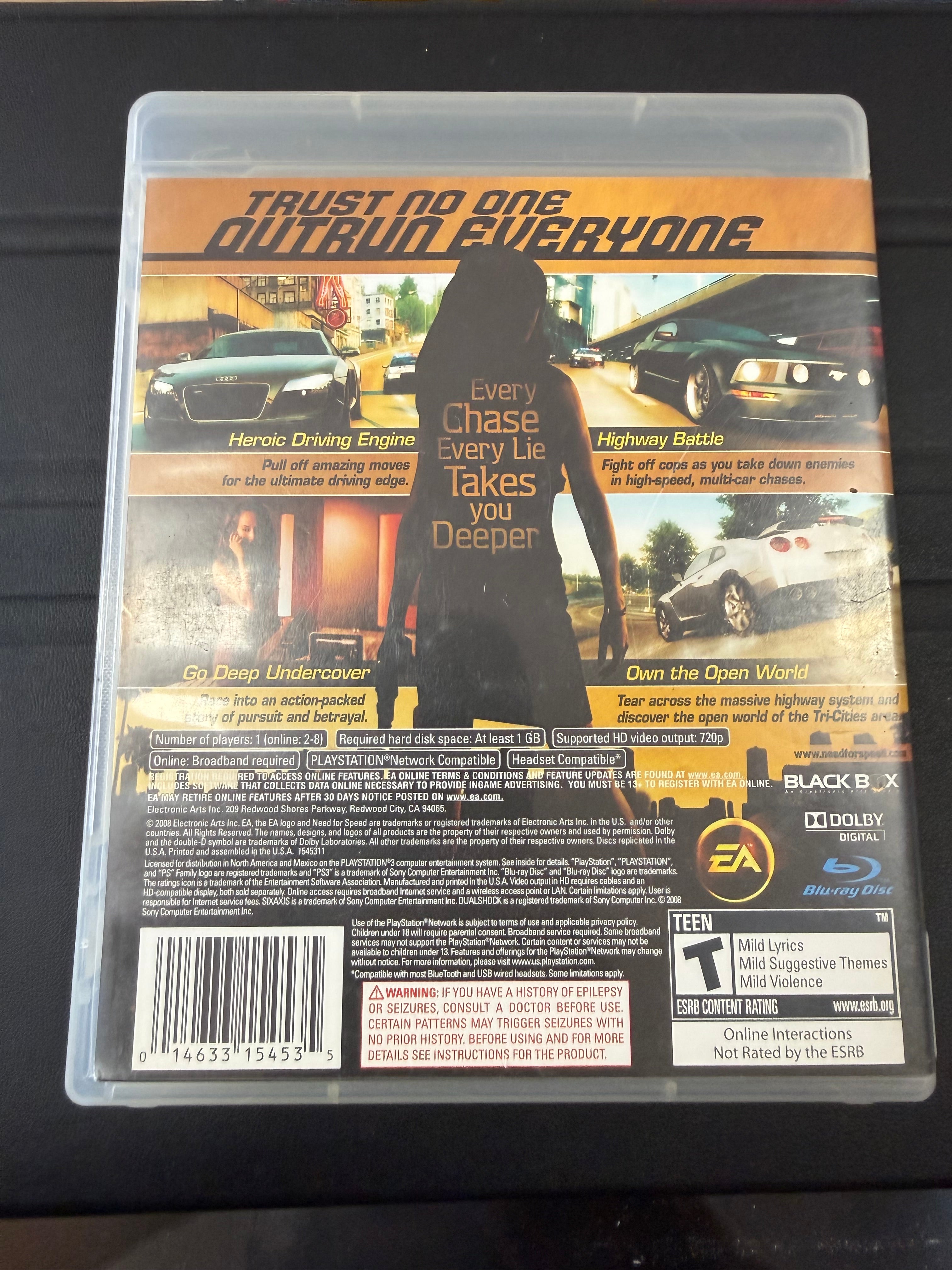 Need For Speed Undercover