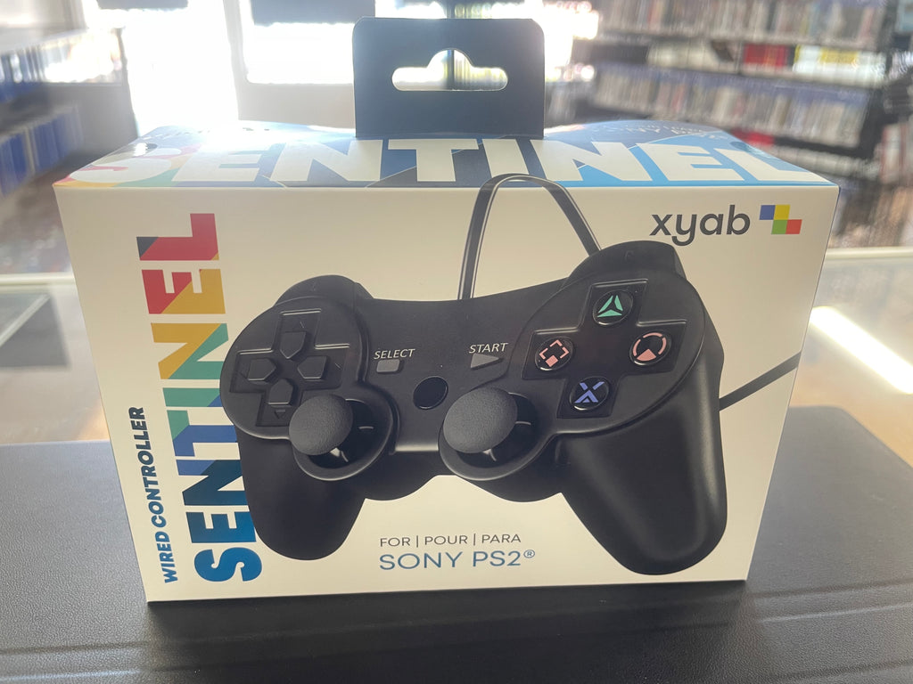 PlayStation 2 Black Wired controller ( Third Party)