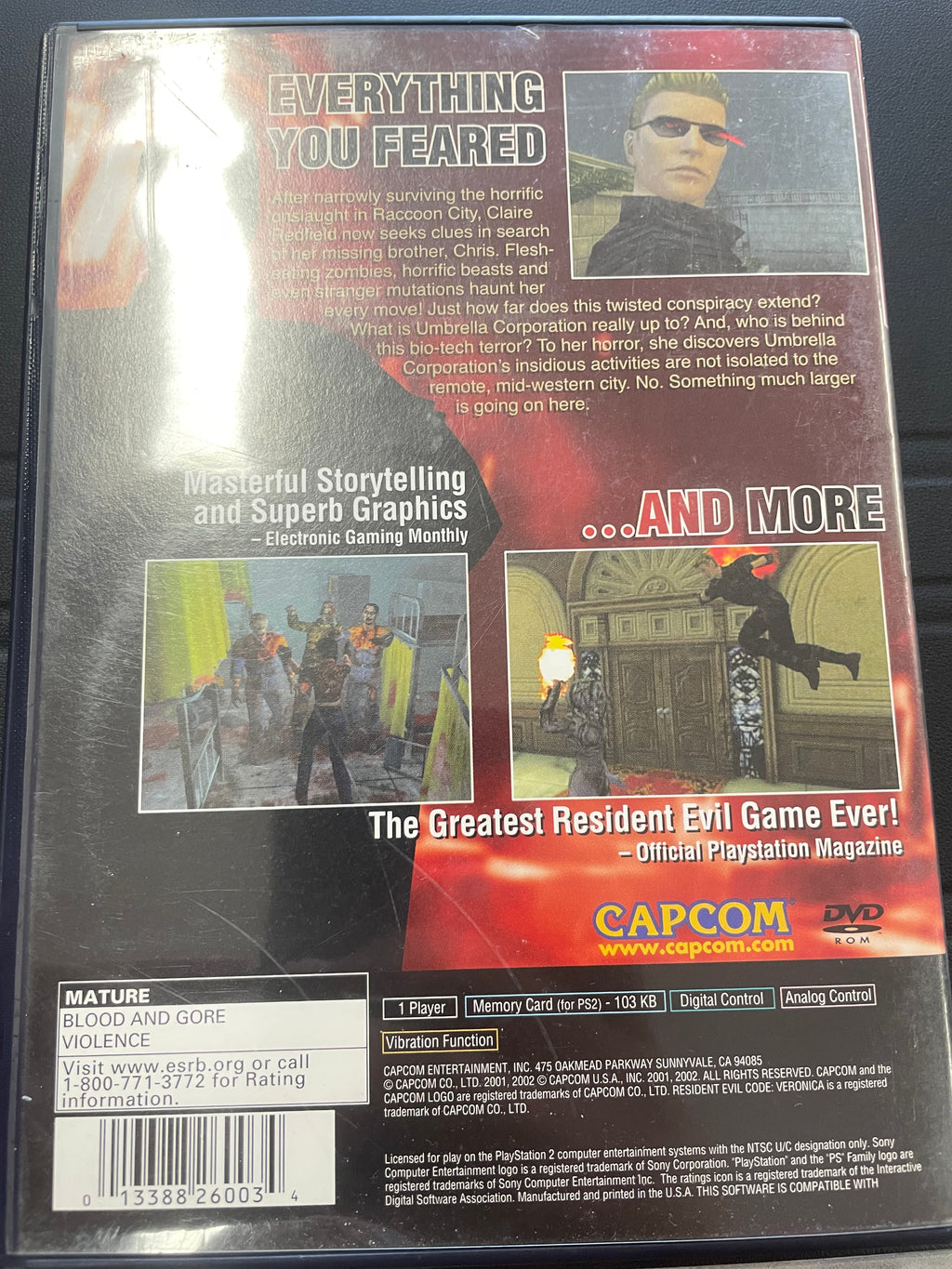 Resident Evil Code Veronica Greatest Hits