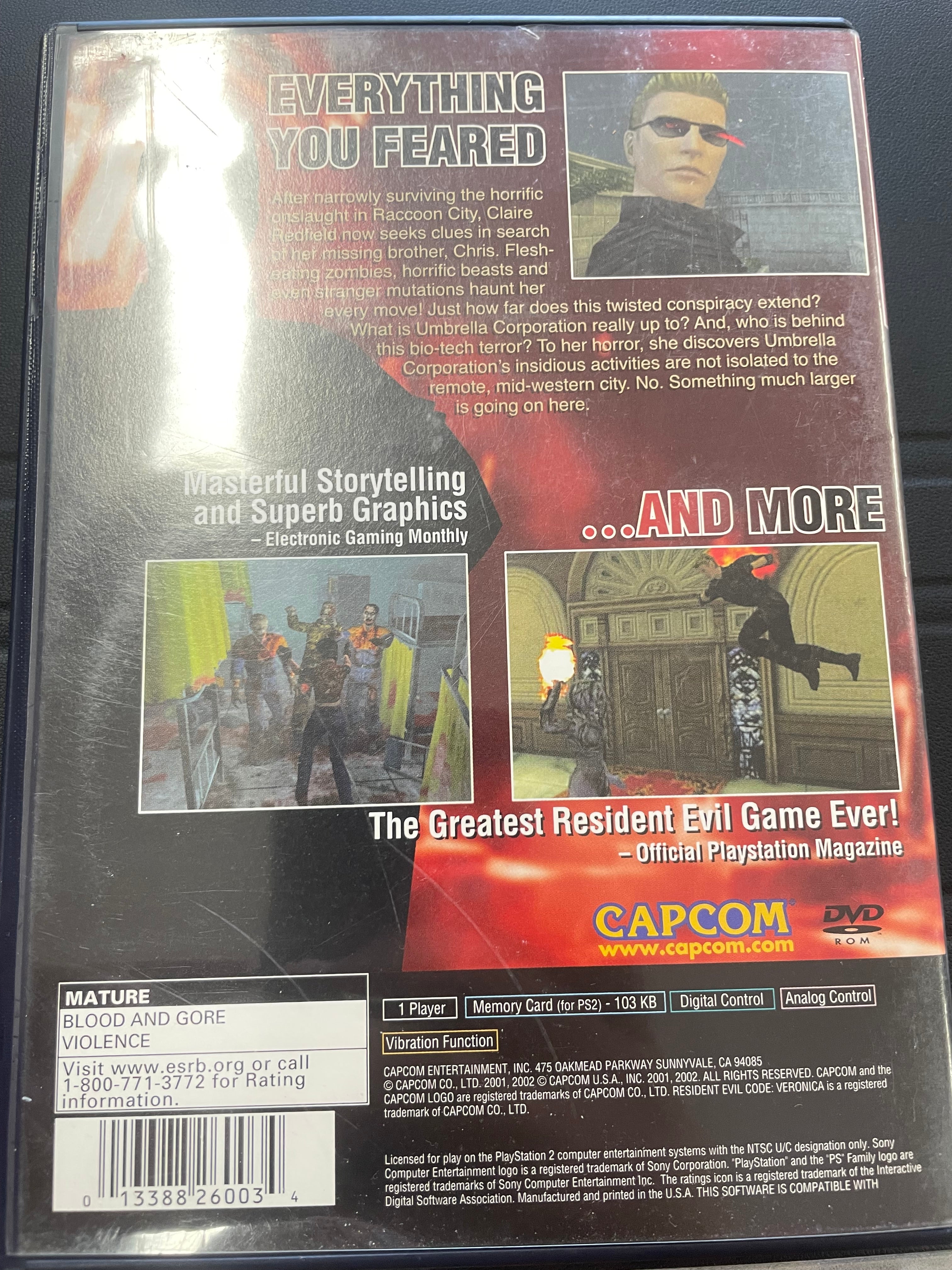 Resident Evil Code Veronica Greatest Hits