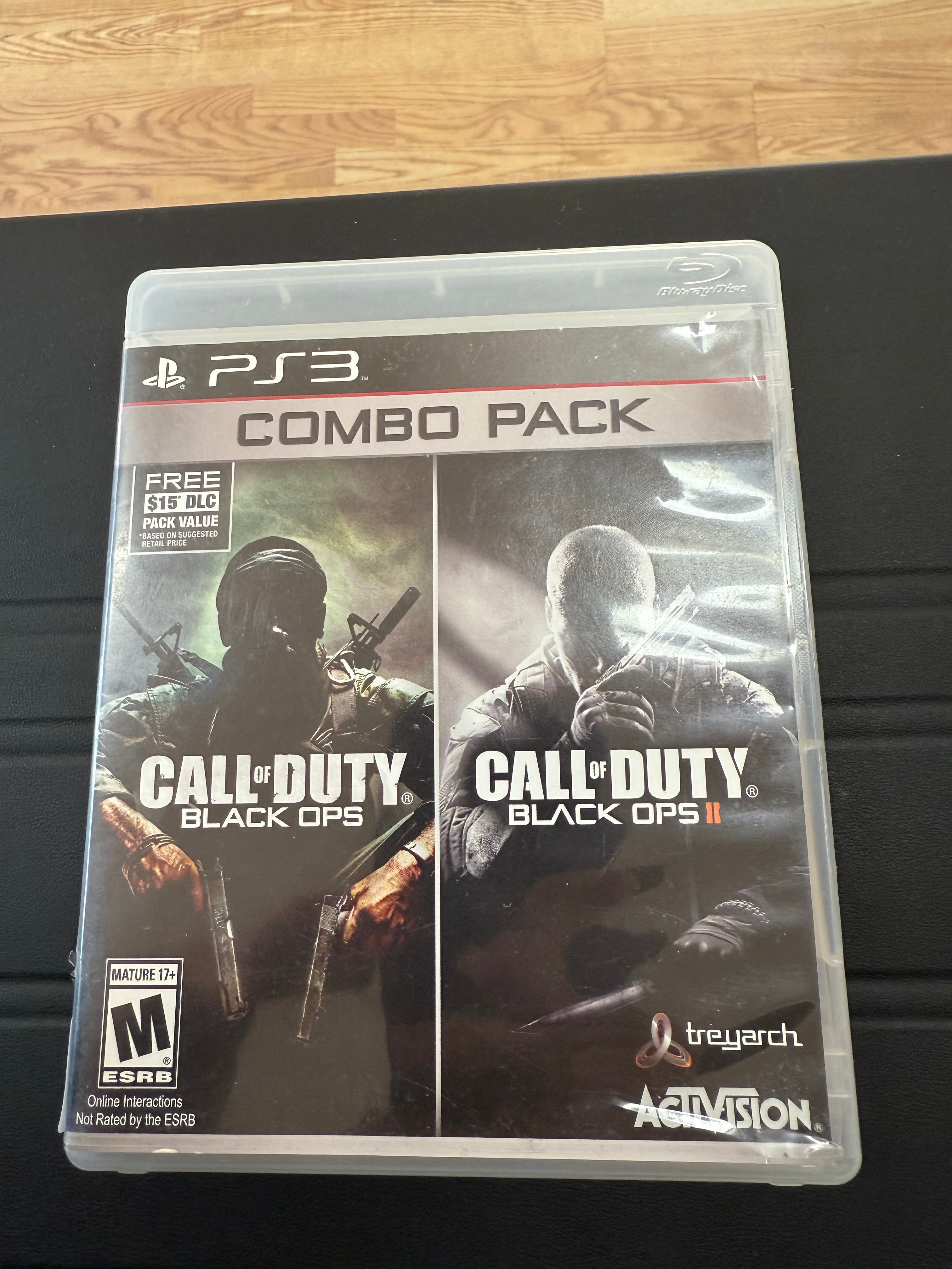 Call Of Duty Black Ops I and II Combo Pack