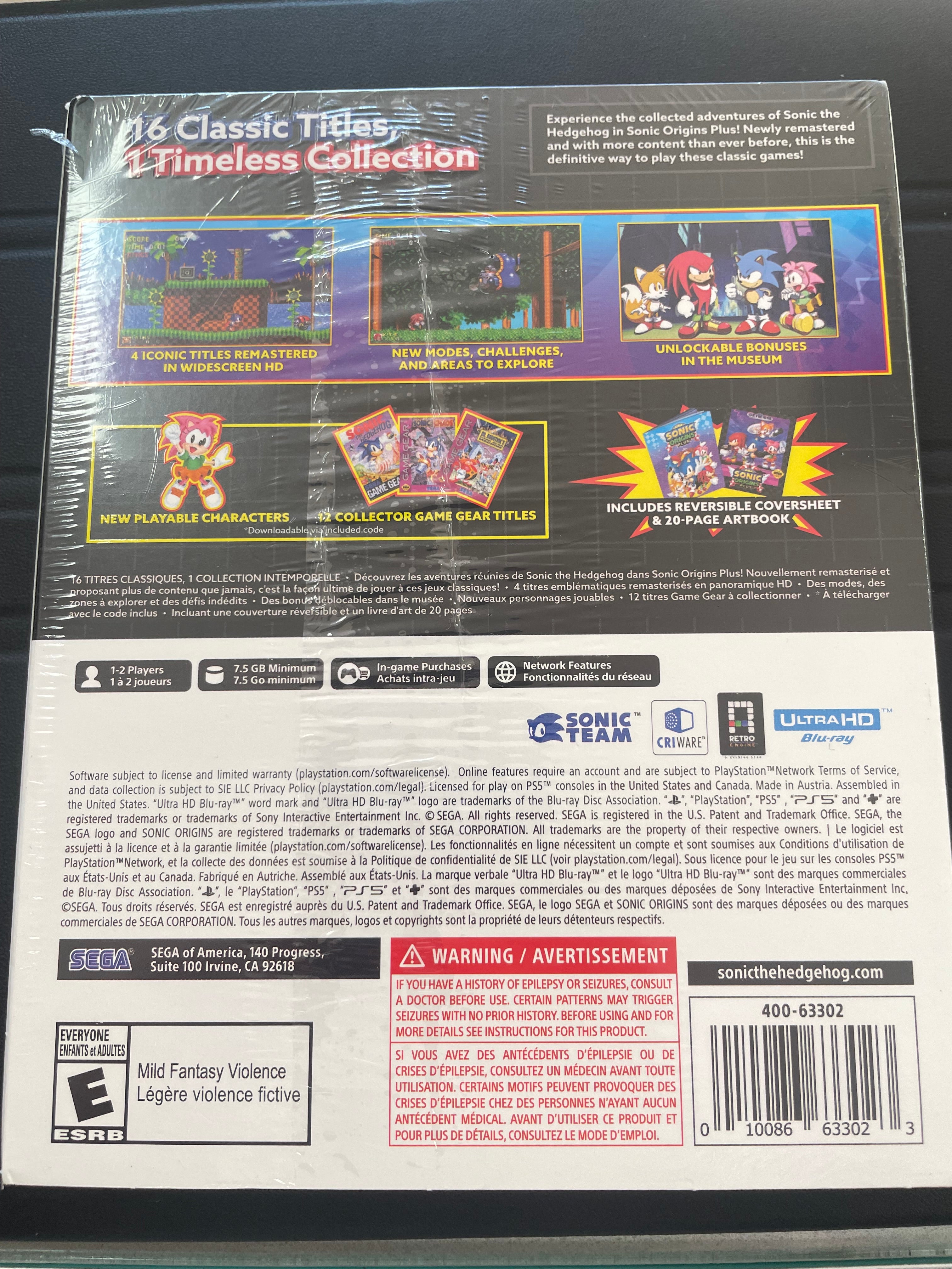 Sonic Origins Plus