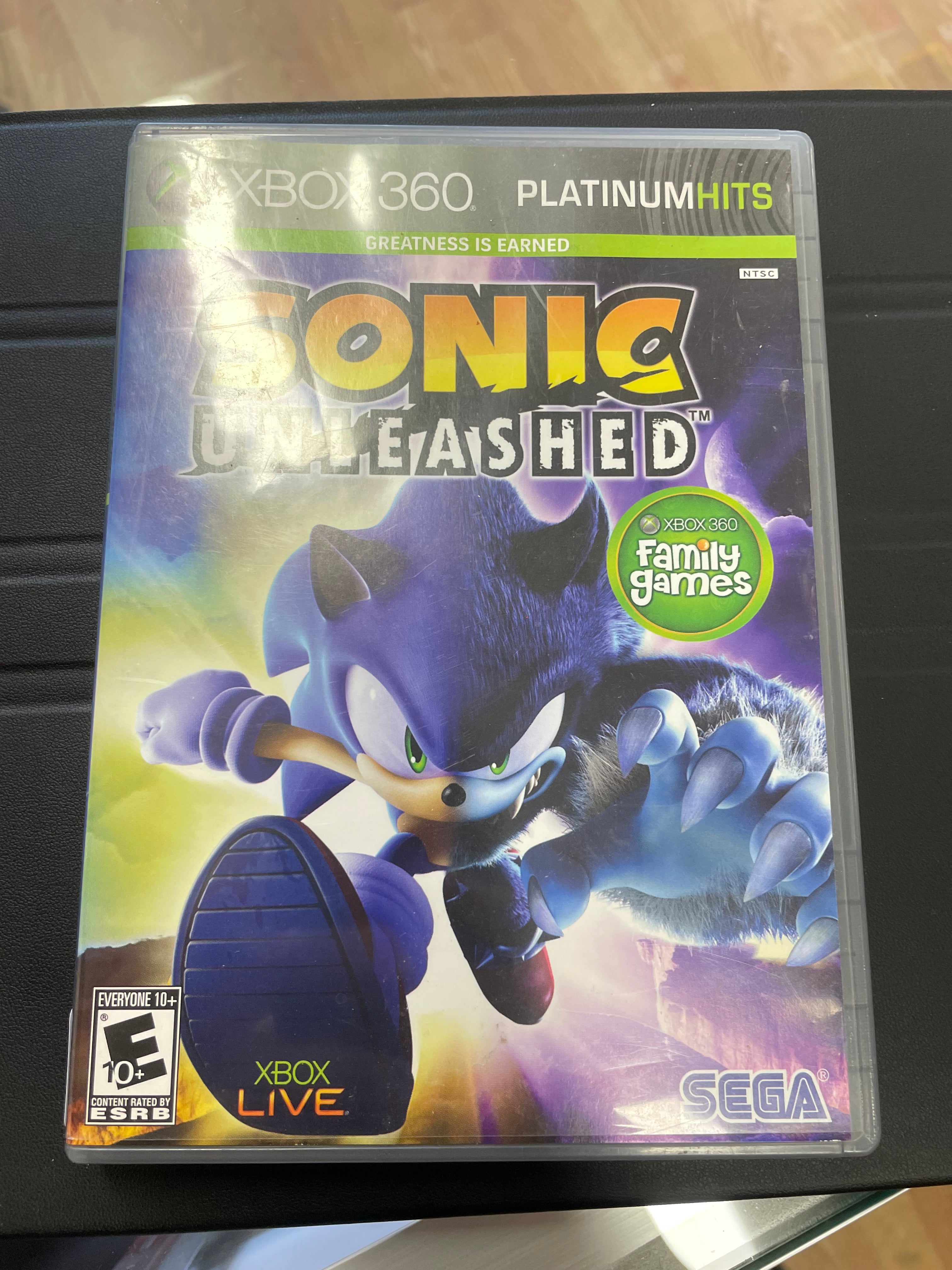 Sonic Unleashed Platinum Hits