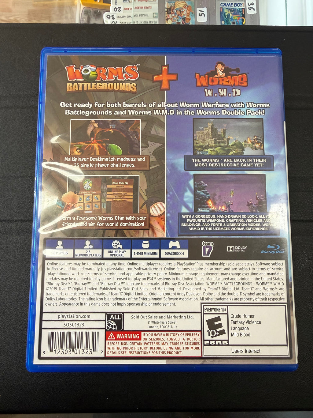 Worms Battlegrounds + Worms W.M.D