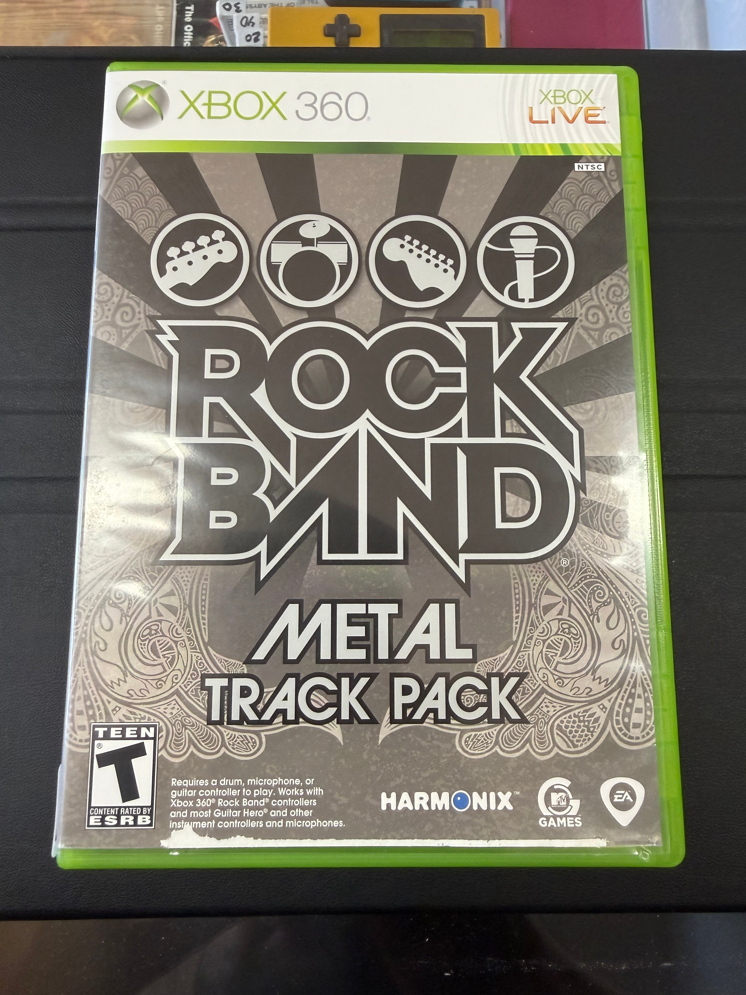 RockBand Metal Track Pack