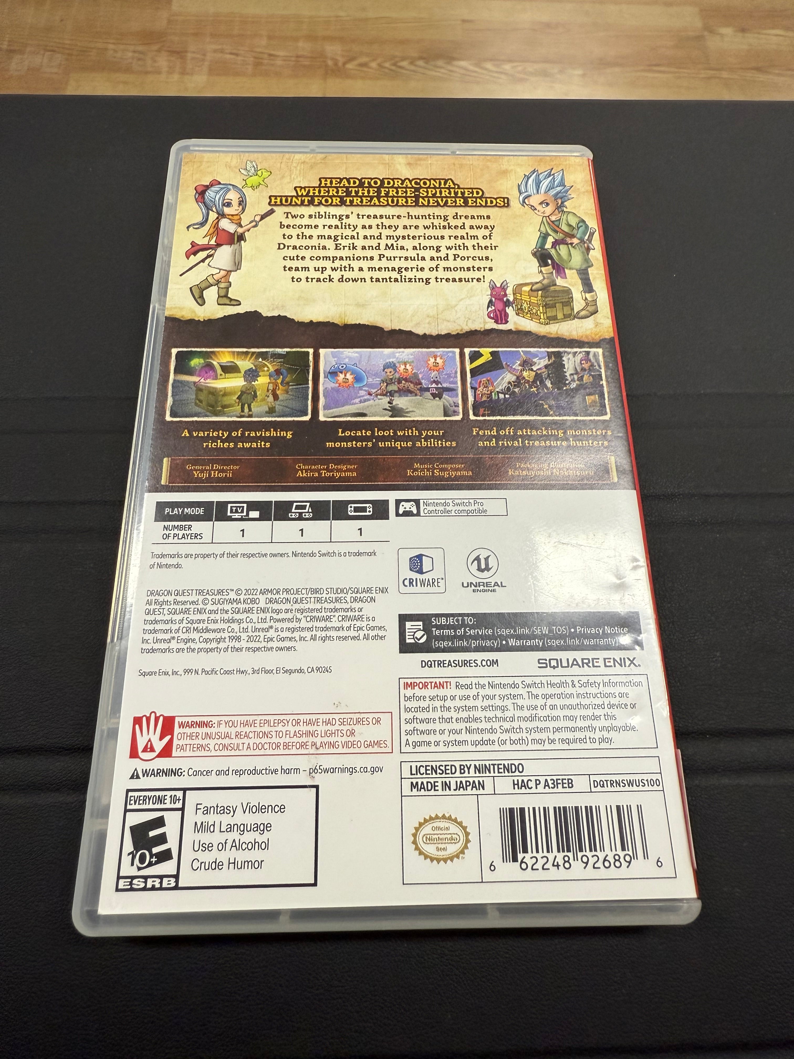 Dragon Quest Treasures