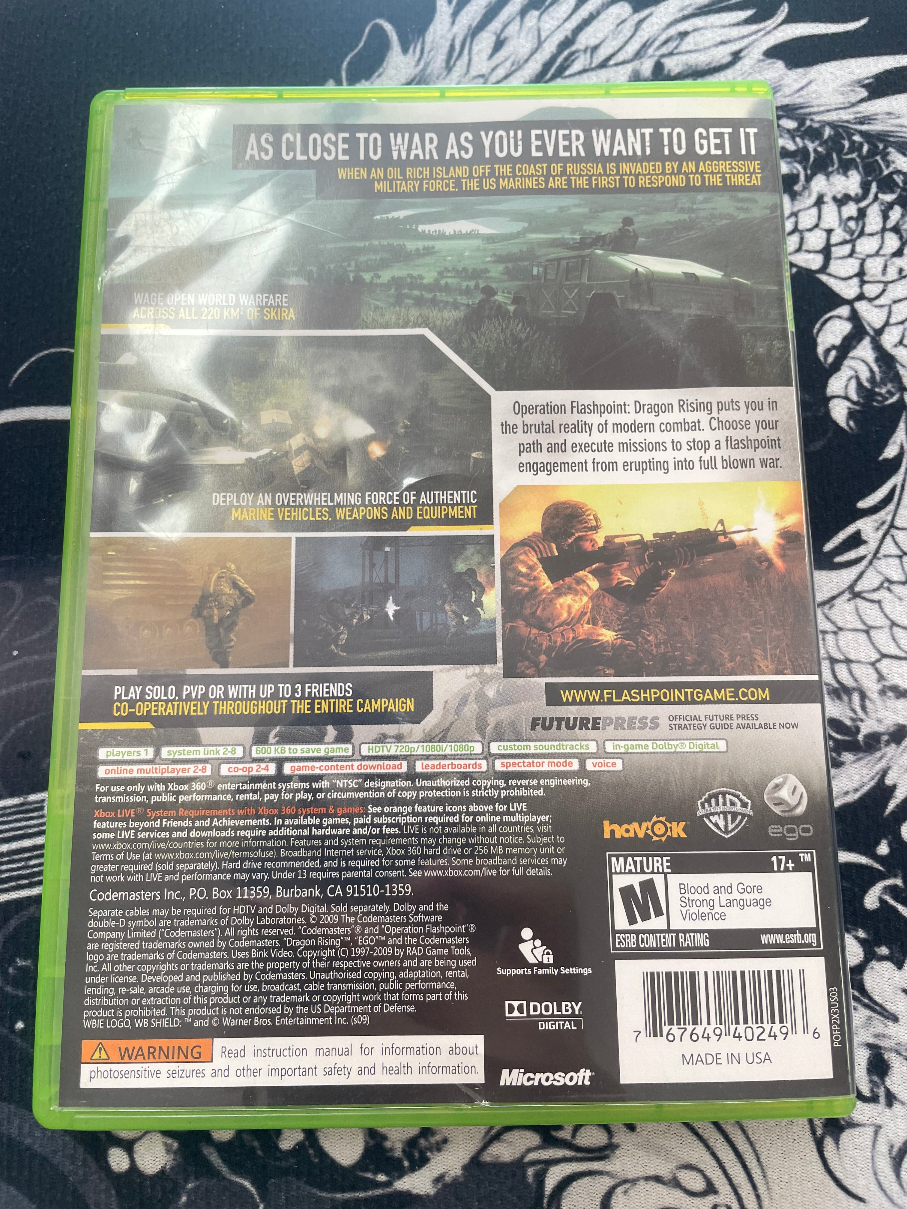 Operation Flashpoint Dragon Rising