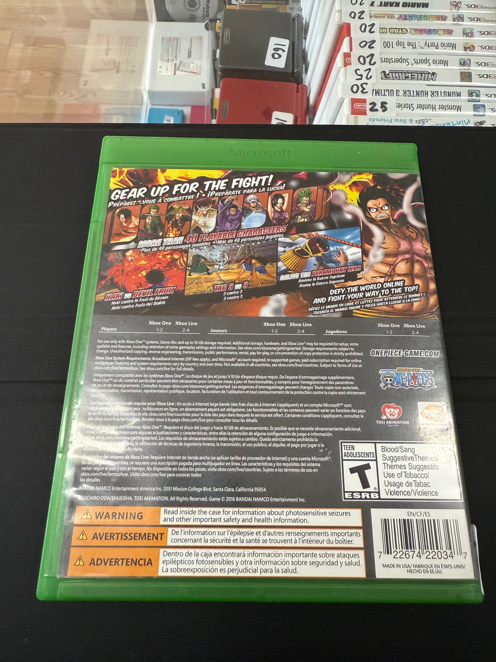 One Piece Burning Blood