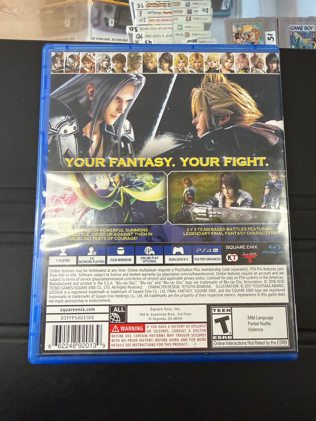 Dissidia Final Fantasy NT