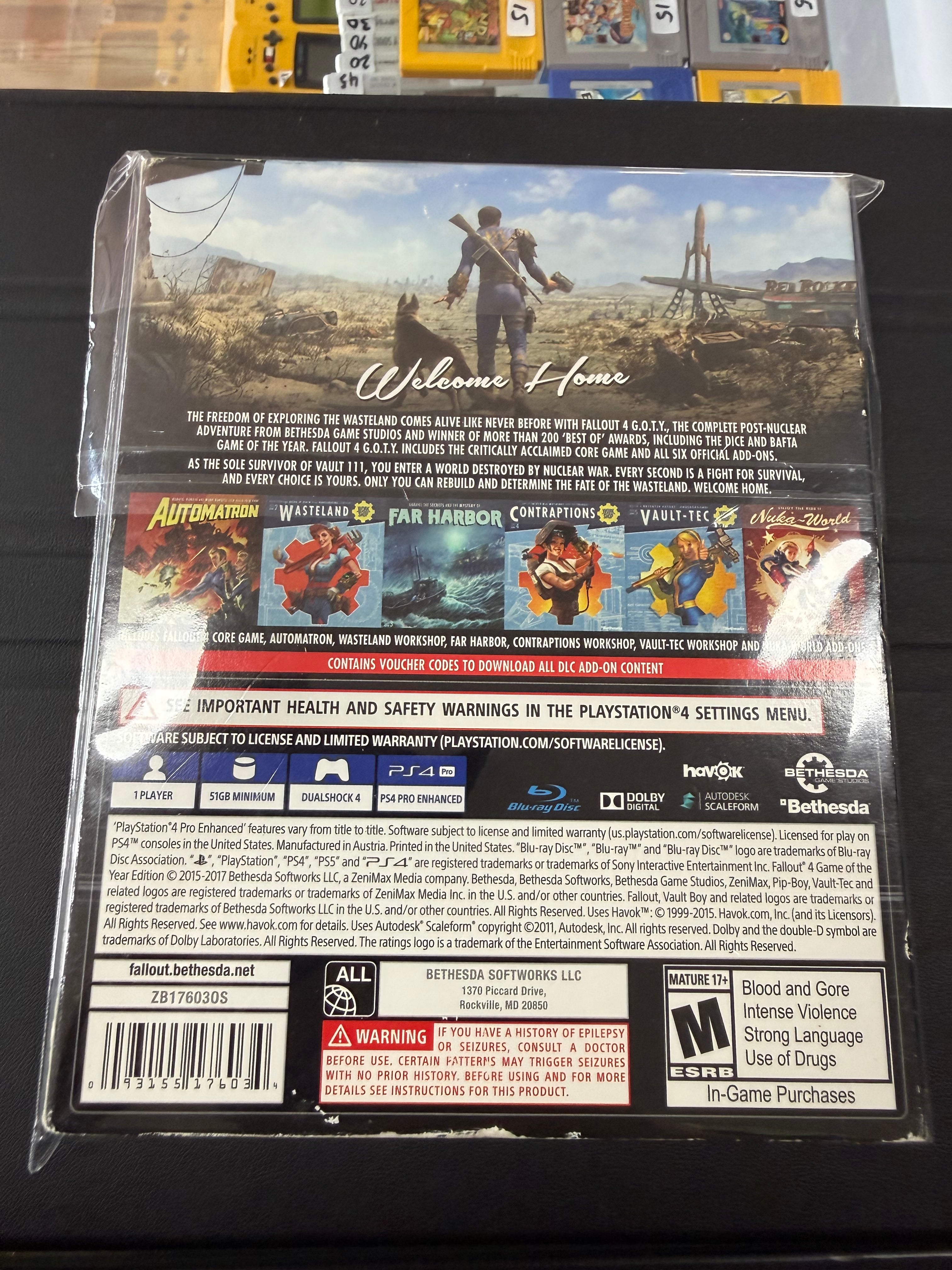 Fallout 4 [Game of the Year Steelbook]