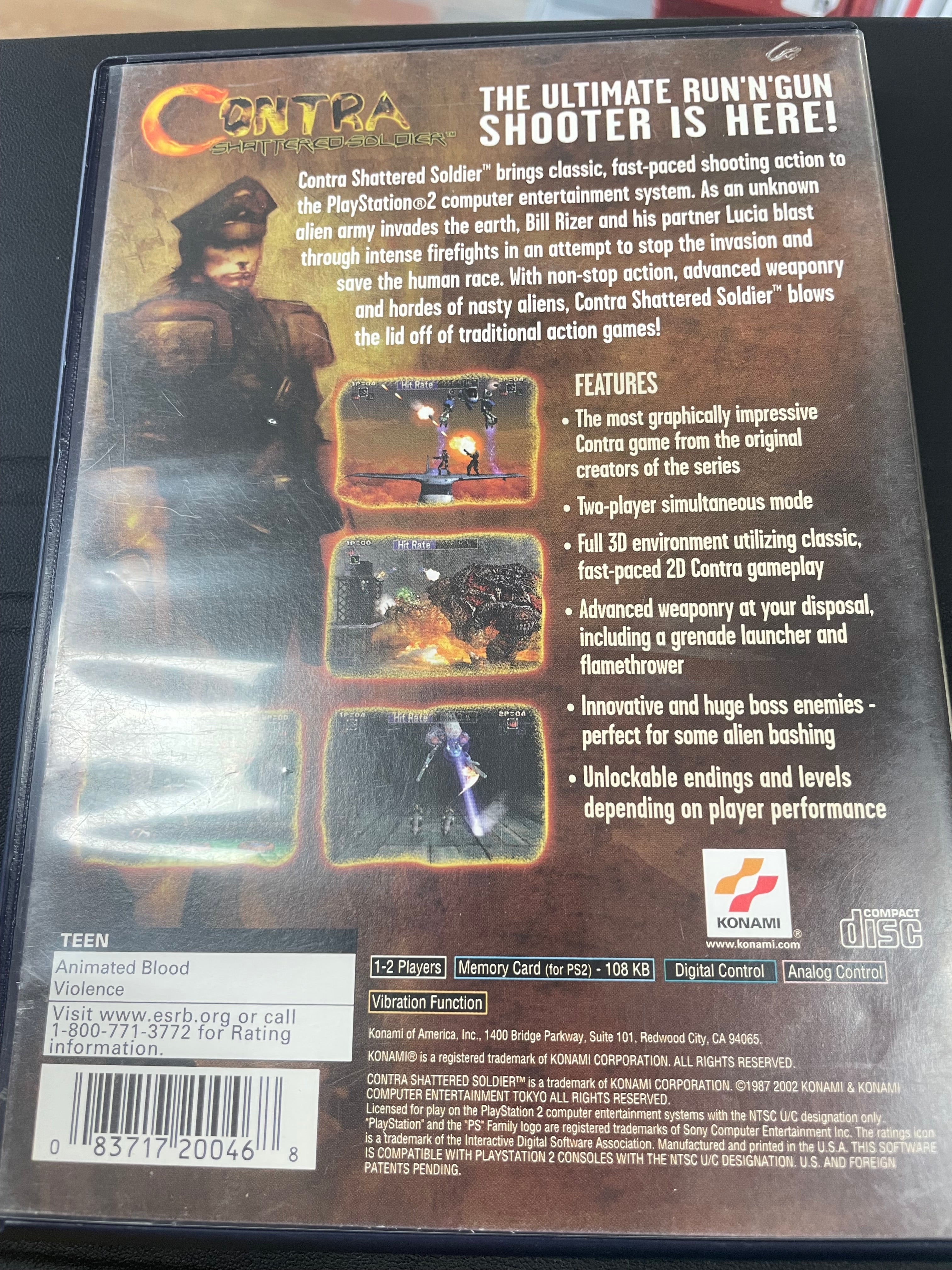 Contra Shattered Soldier