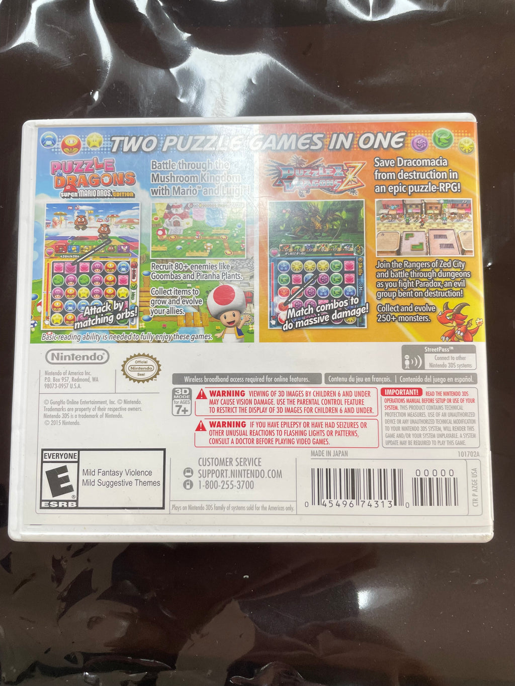 Puzzle & Dragons Z + Puzzle & Dragons: Super Mario Bros. Edition