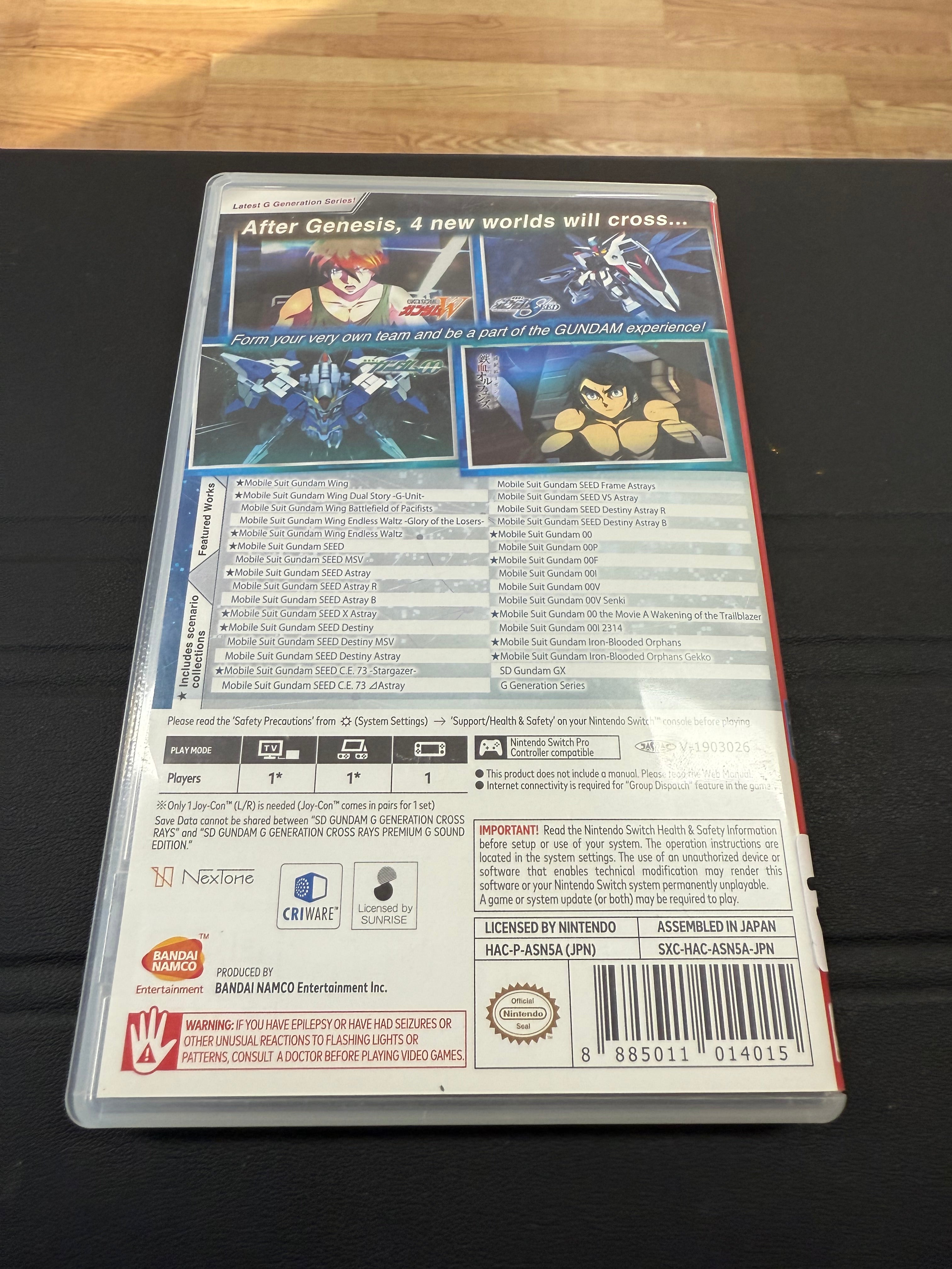 SD Gundam G Generation Cross Rays