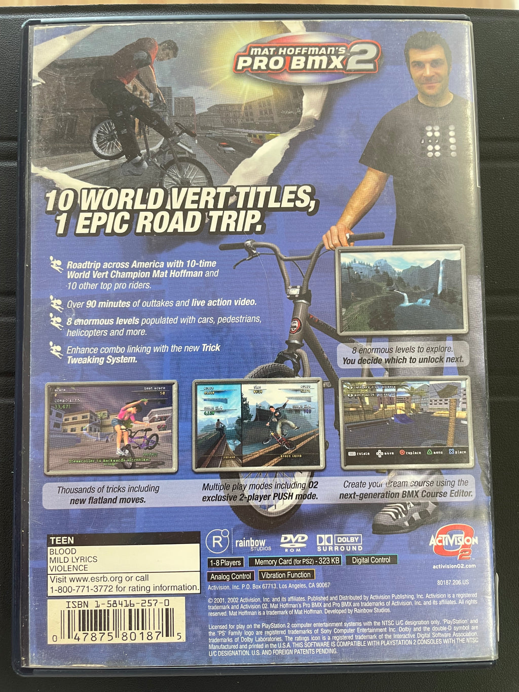 Mat Hoffman’s pro bmx 2